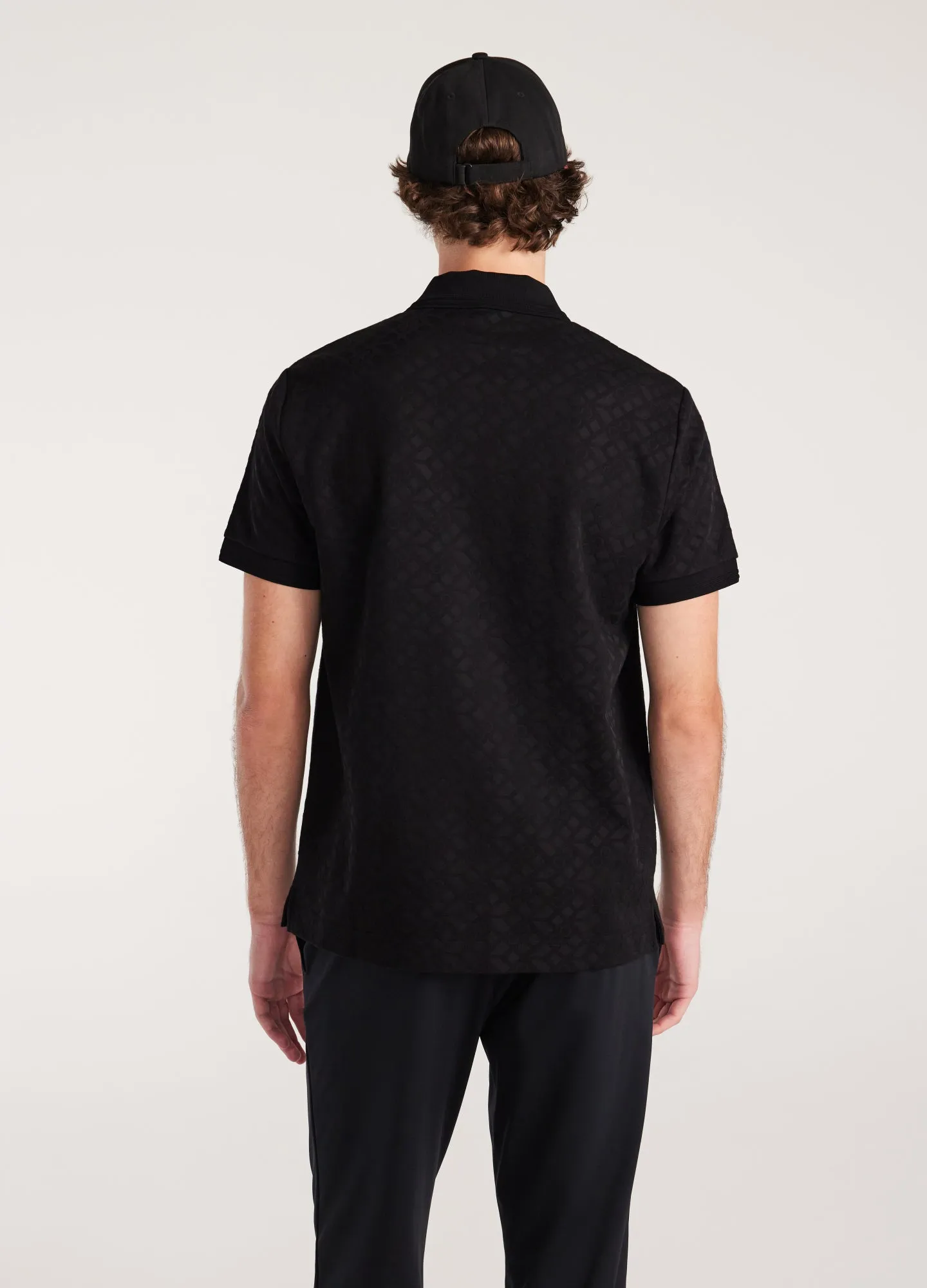 Solid Monogram Polo Black sold by Calibre product image thumbnail 5