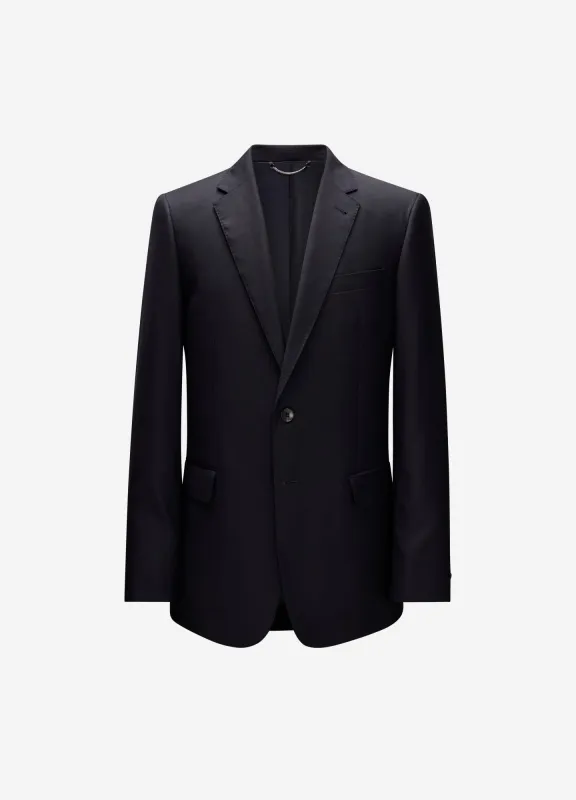 Wool Twill Suit Jacket Navy Dark sold by Calibre
