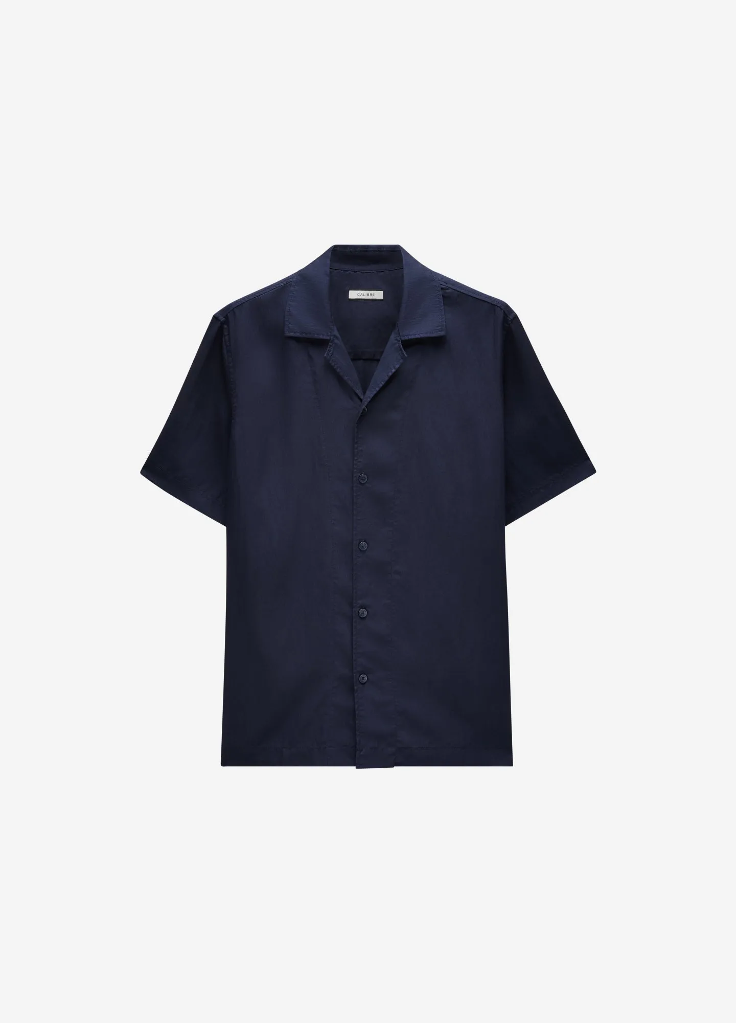 Soft Twill Shirt Navy sold by Calibre