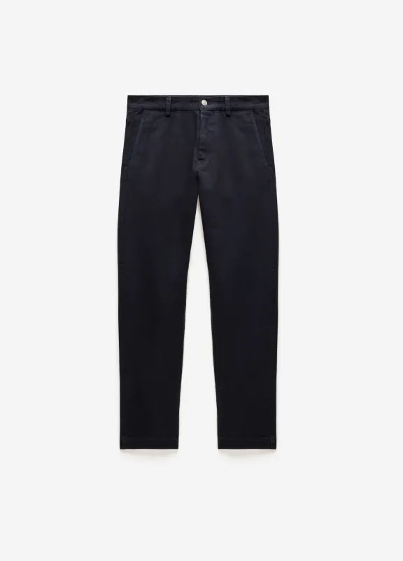 Slim Tapered Denim Pants Navy sold by Calibre