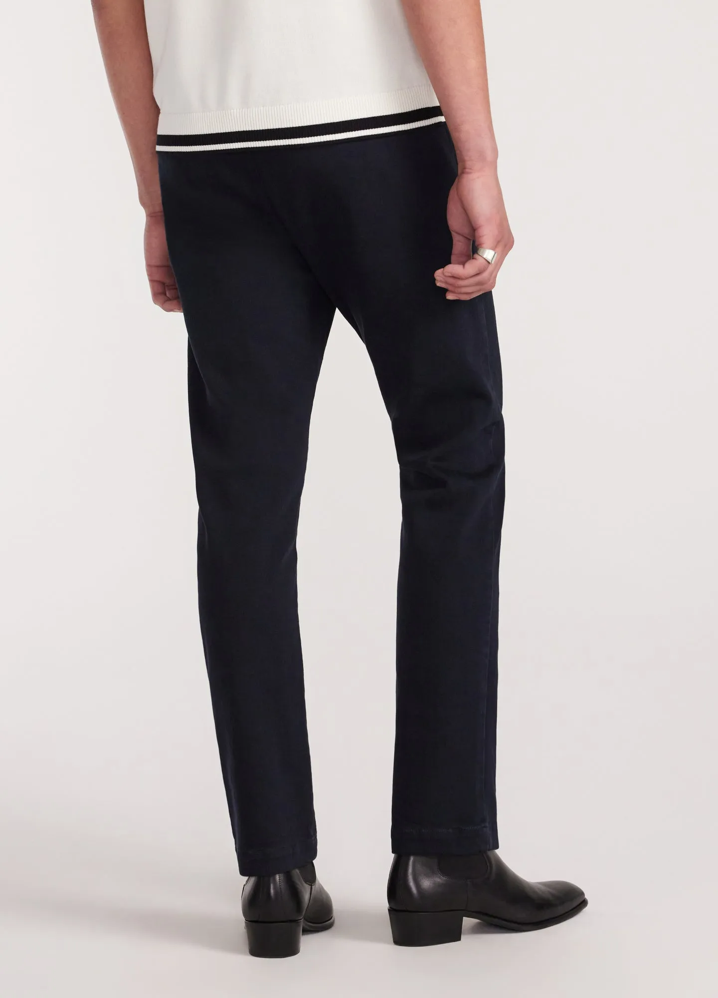 Slim Tapered Denim Pants Navy sold by Calibre product image thumbnail 5
