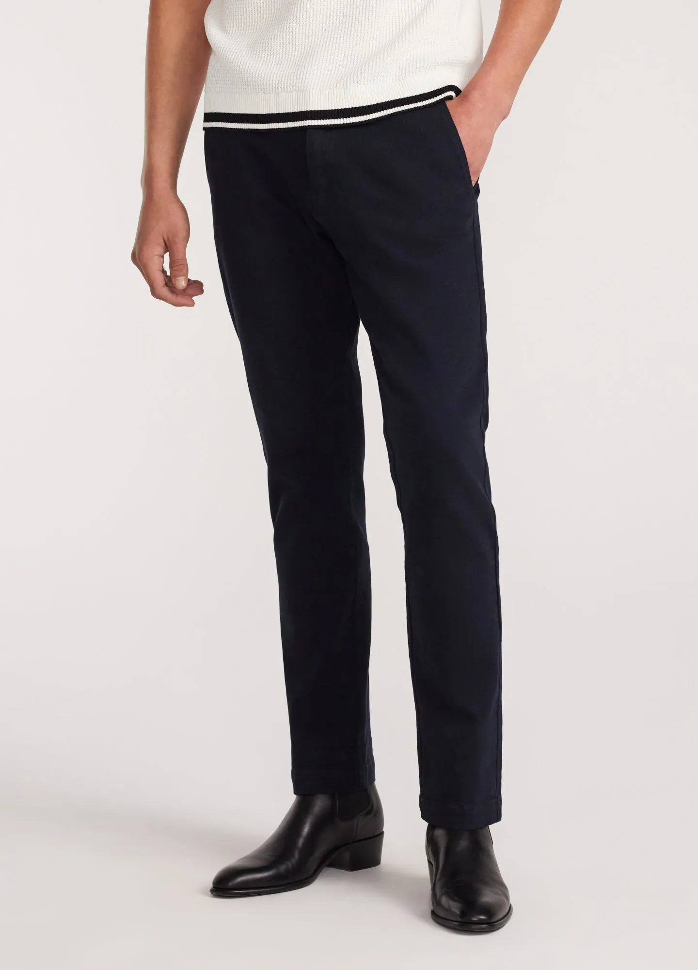 Slim Tapered Denim Pants Navy sold by Calibre product image thumbnail 3