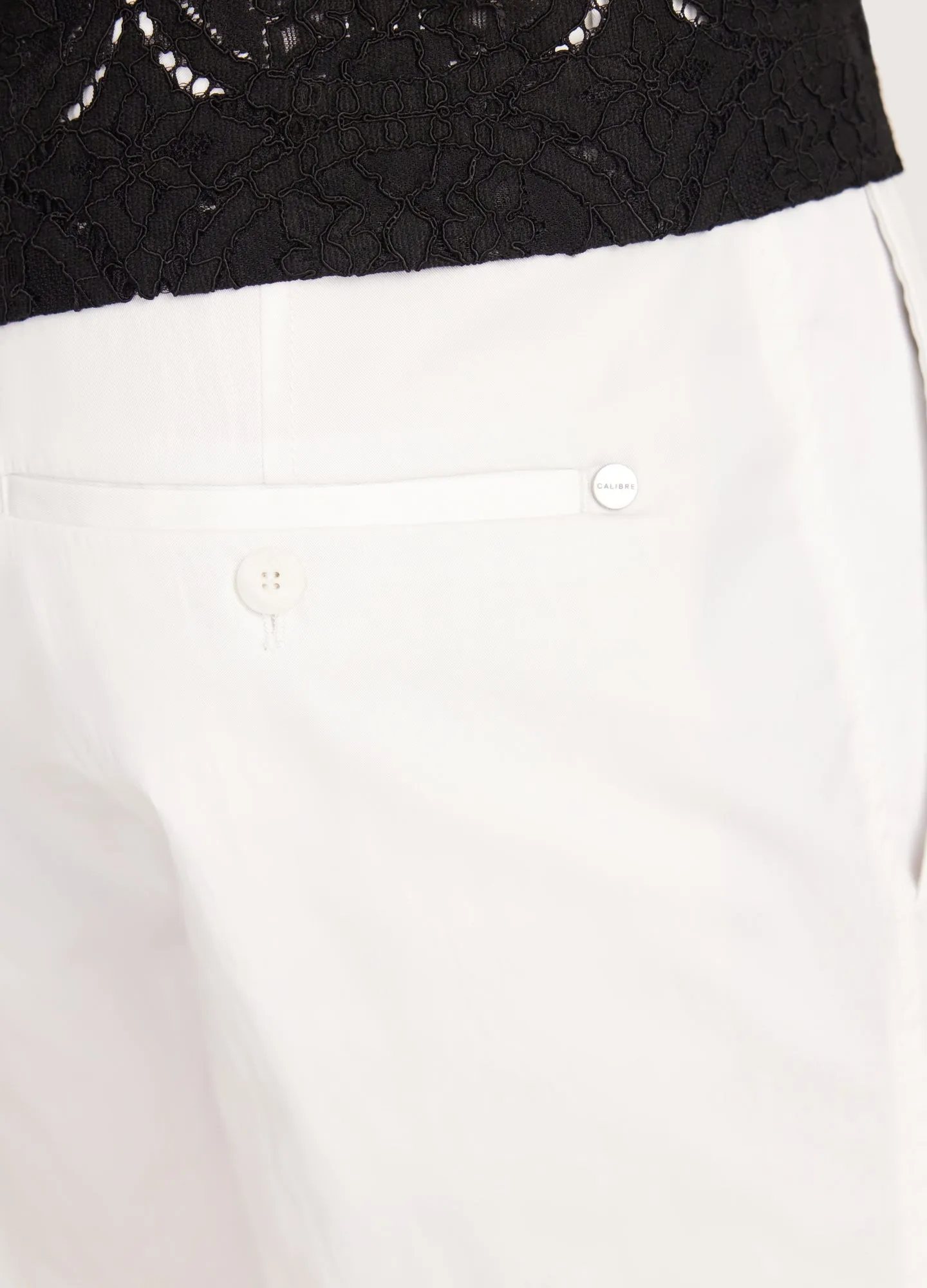 Tech Cotton Shorts White sold by Calibre product image thumbnail 4