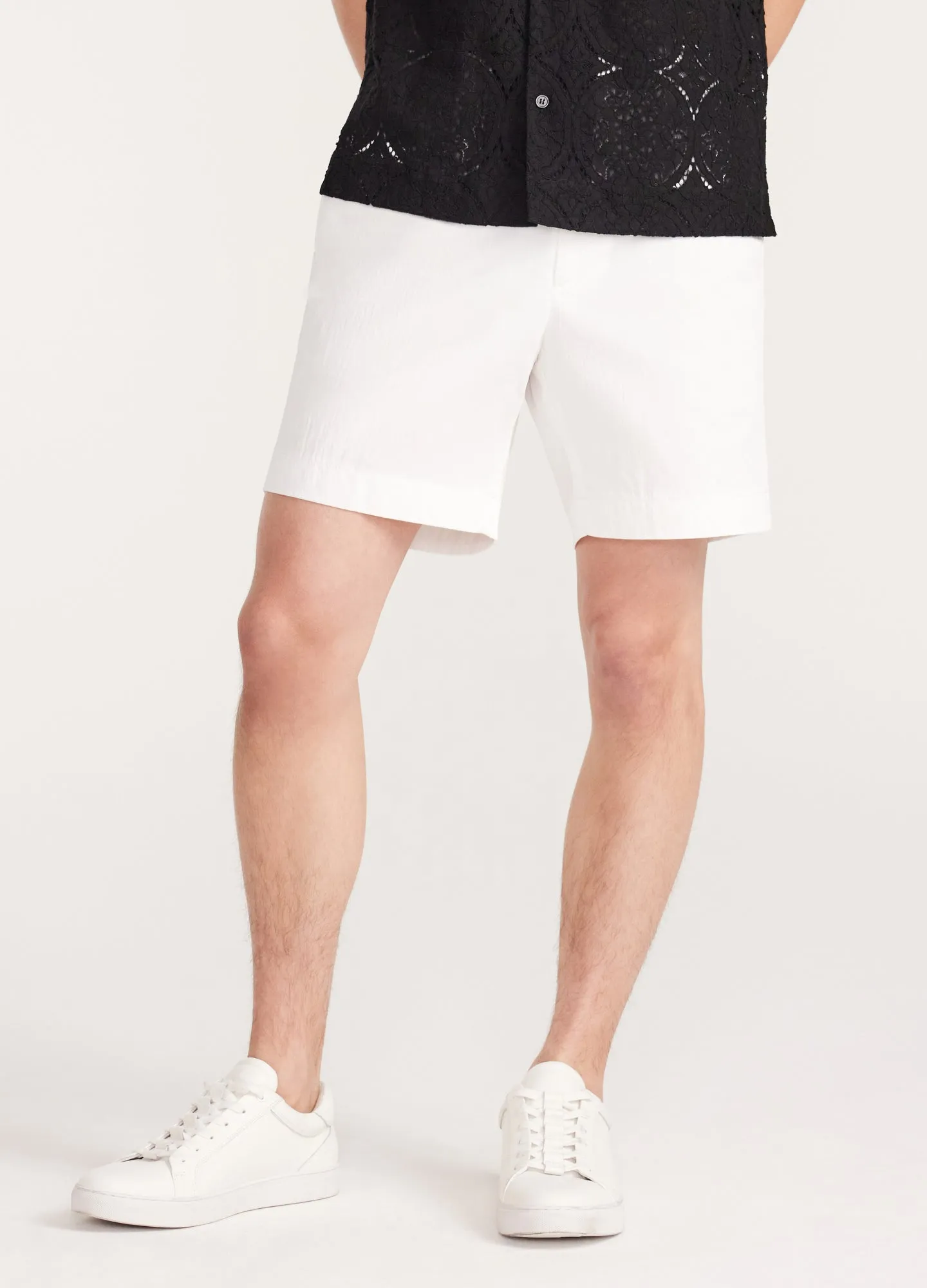 Tech Cotton Shorts White sold by Calibre product image thumbnail 3