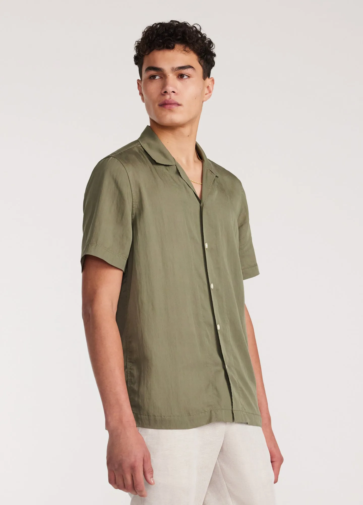 Soft Twill Shirt Sage sold by Calibre product image thumbnail 3