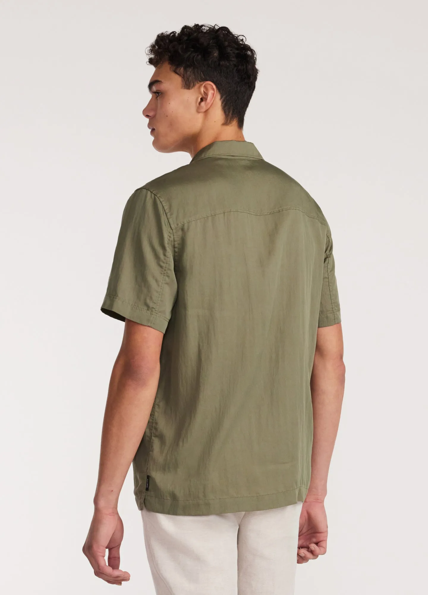 Soft Twill Shirt Sage sold by Calibre product image thumbnail 5