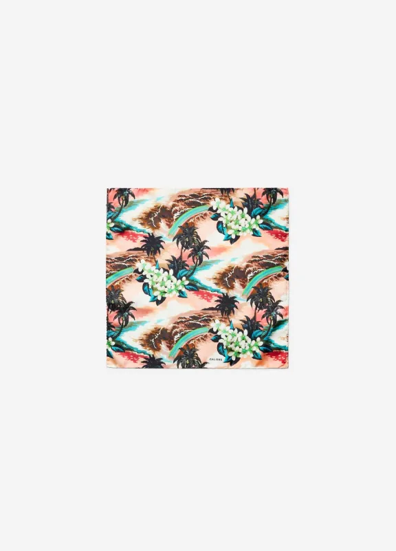 Hawaiian Tropic Pocket Square Pink Combo sold by Calibre