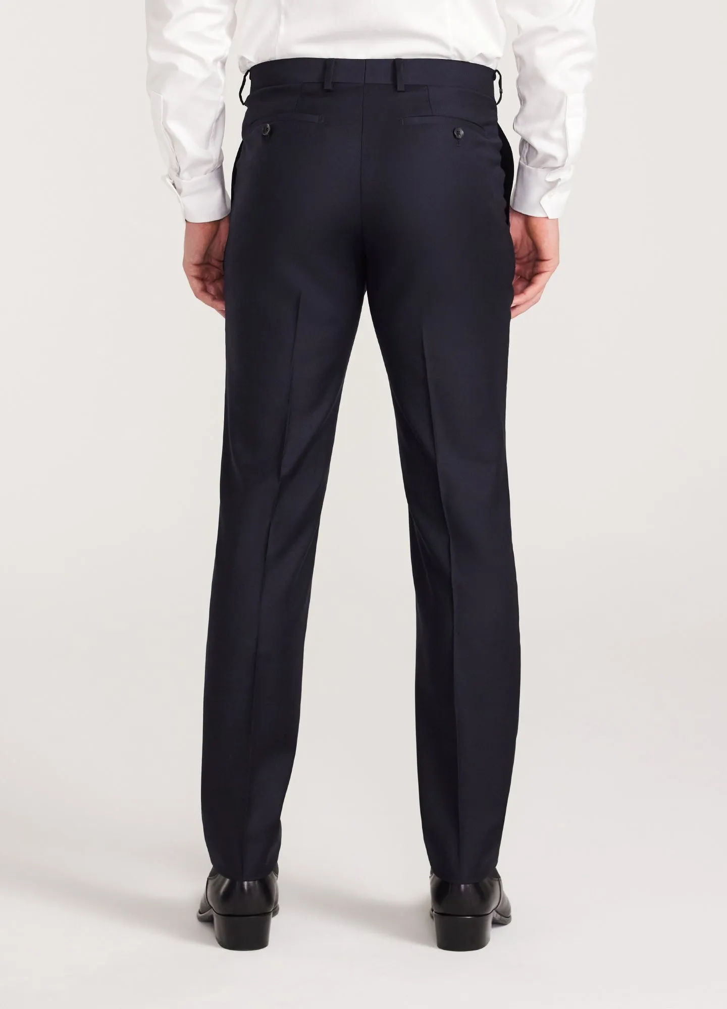 Extra Slim Wool Twill Pants Navy Dark sold by Calibre product image thumbnail 5