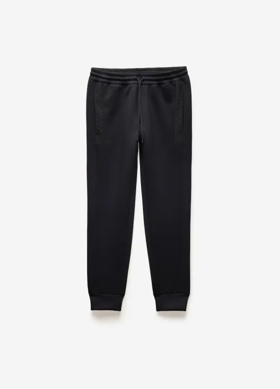 Contrast Trim Sweatpants Black sold by Calibre