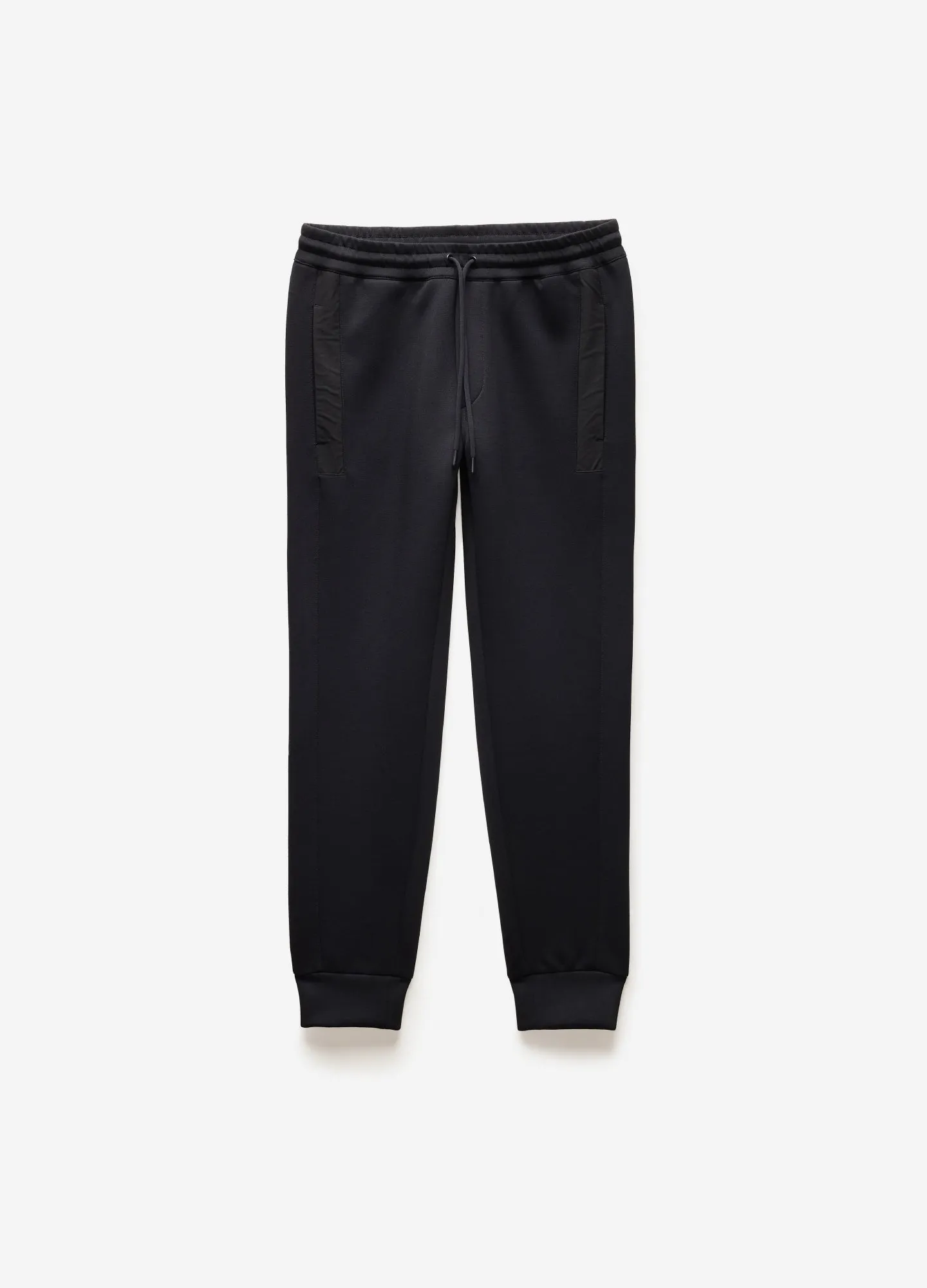 Contrast Trim Sweatpants Black sold by Calibre