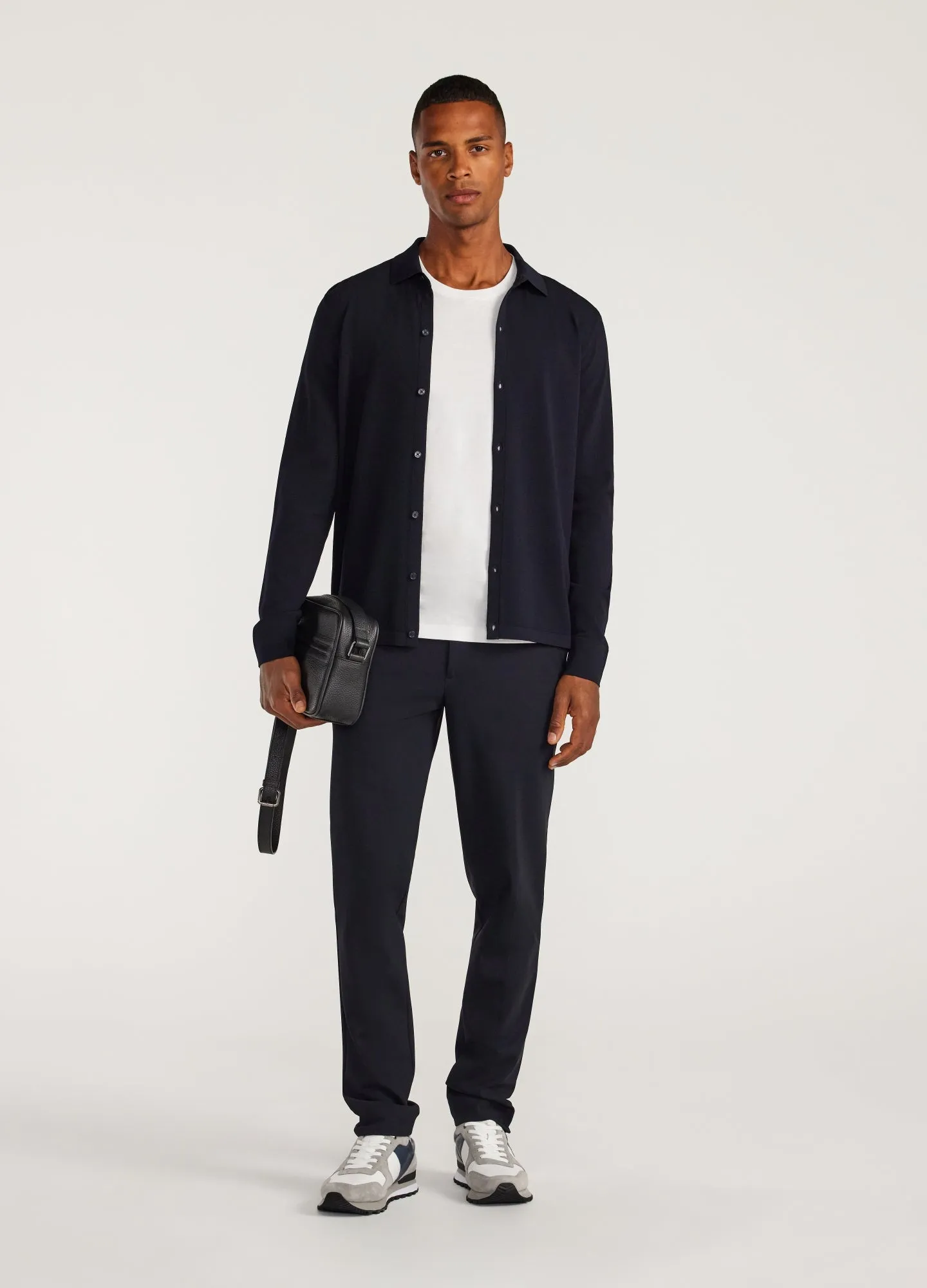 Slim Fit Knit Pants Navy Dark sold by Calibre product image thumbnail 2