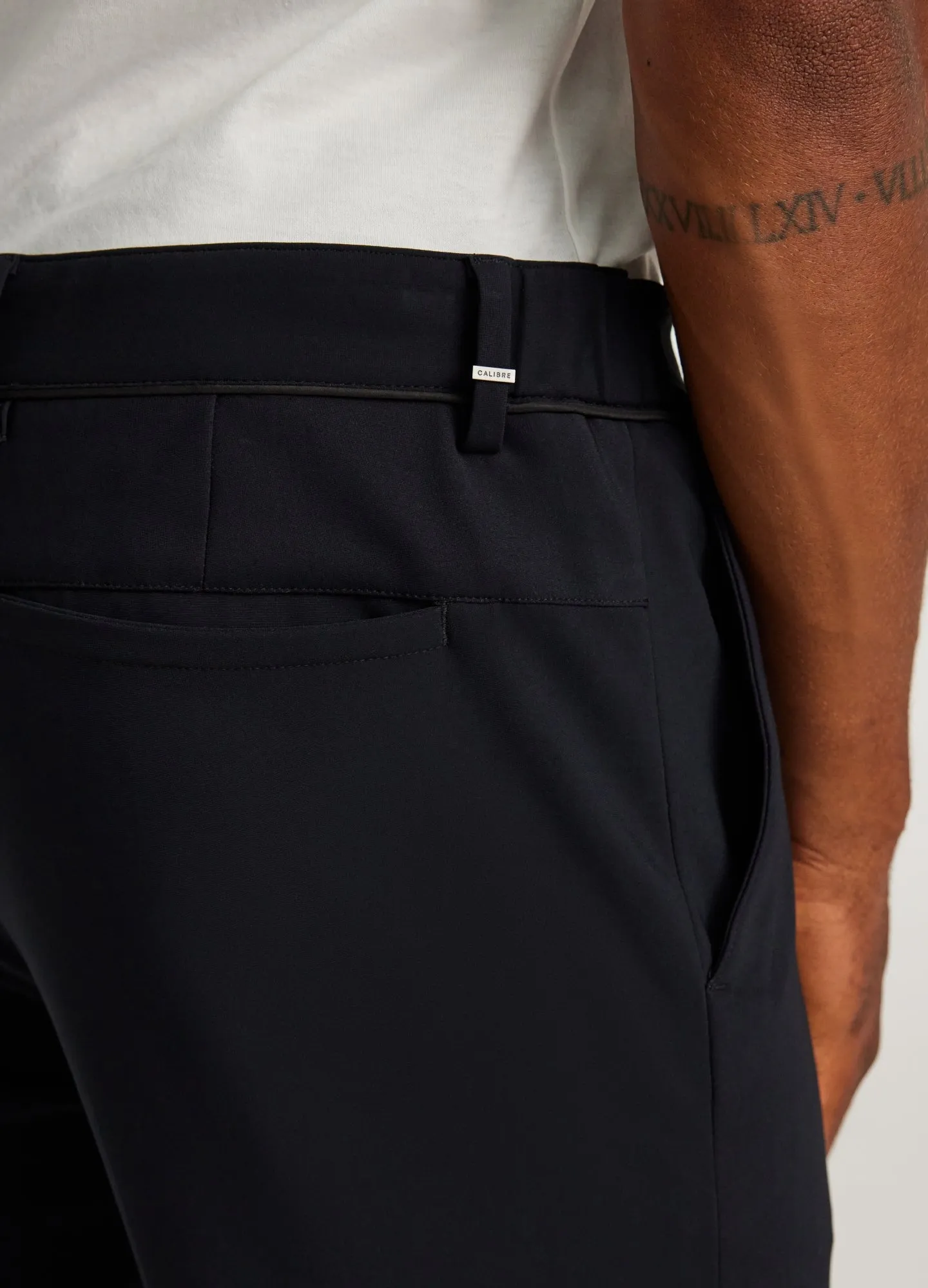 Slim Fit Knit Pants Navy Dark sold by Calibre product image thumbnail 4