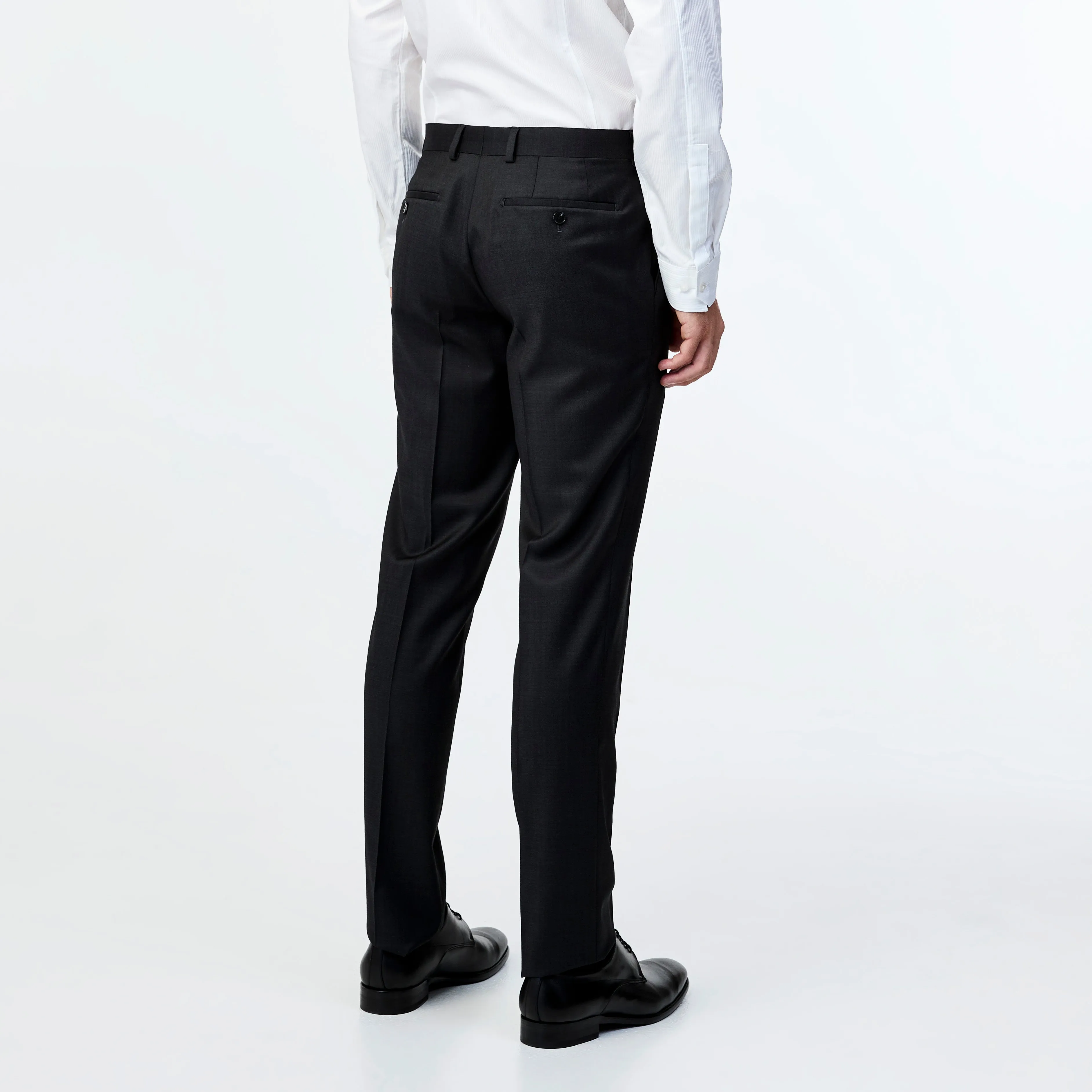 Wool Pinpoint Twill Pant Char Combo sold by Calibre product image thumbnail 2