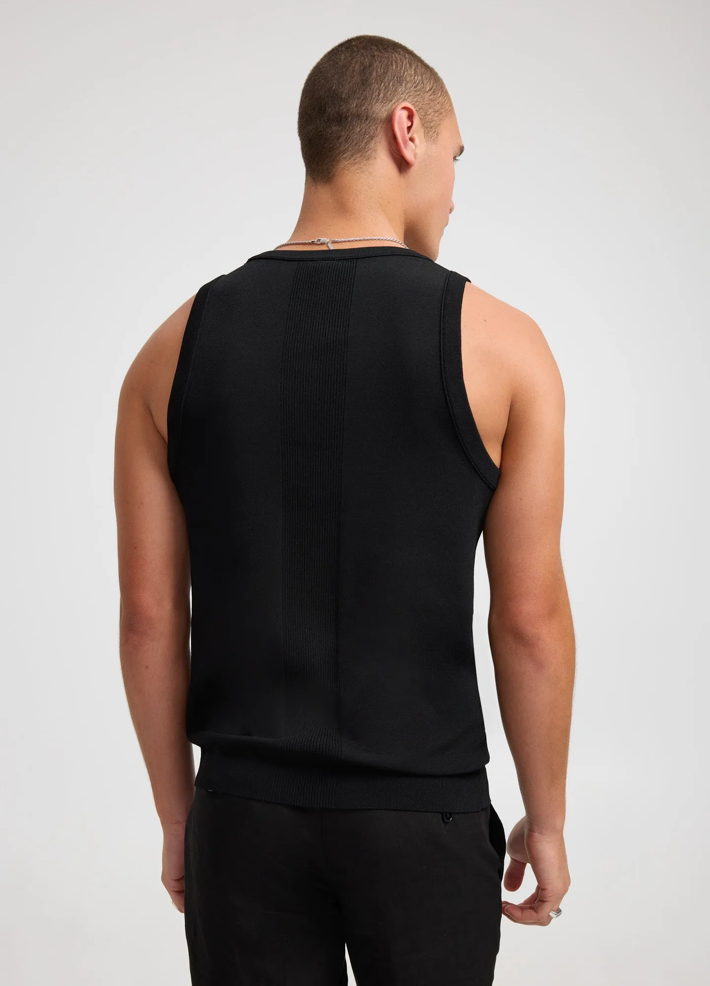 Tech Knit Tank Black sold by Calibre product image thumbnail 5