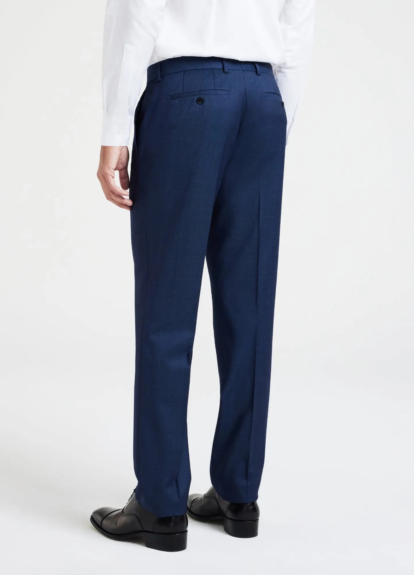 Pinpoint Twill Suit Pant Blue sold by Calibre product image thumbnail 4