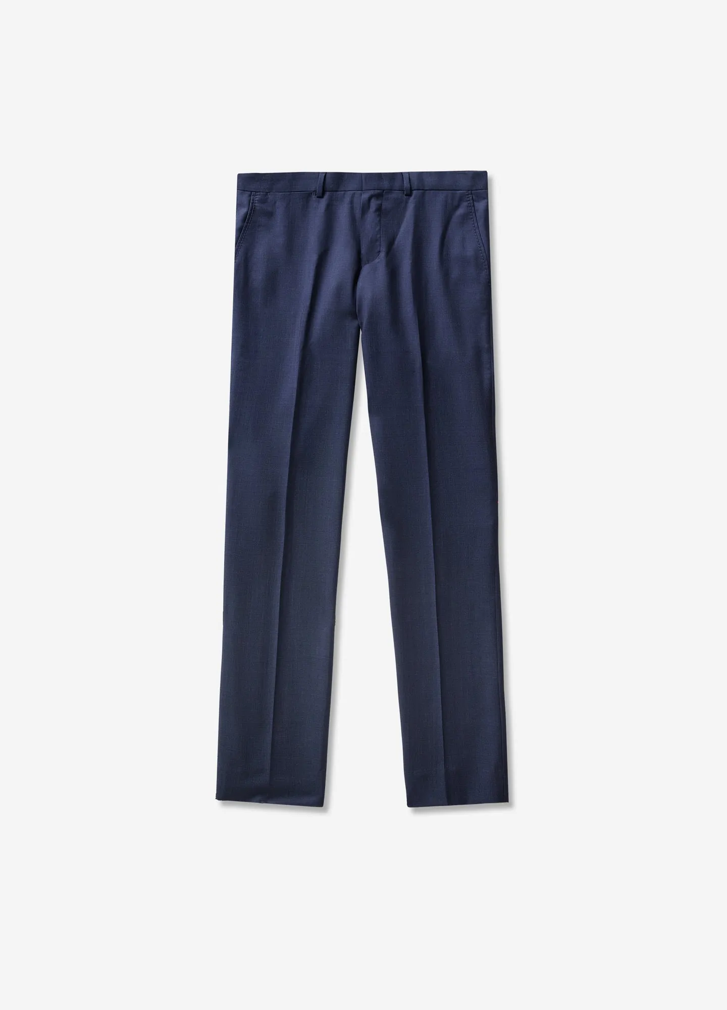 Pinpoint Twill Suit Pant Blue sold by Calibre