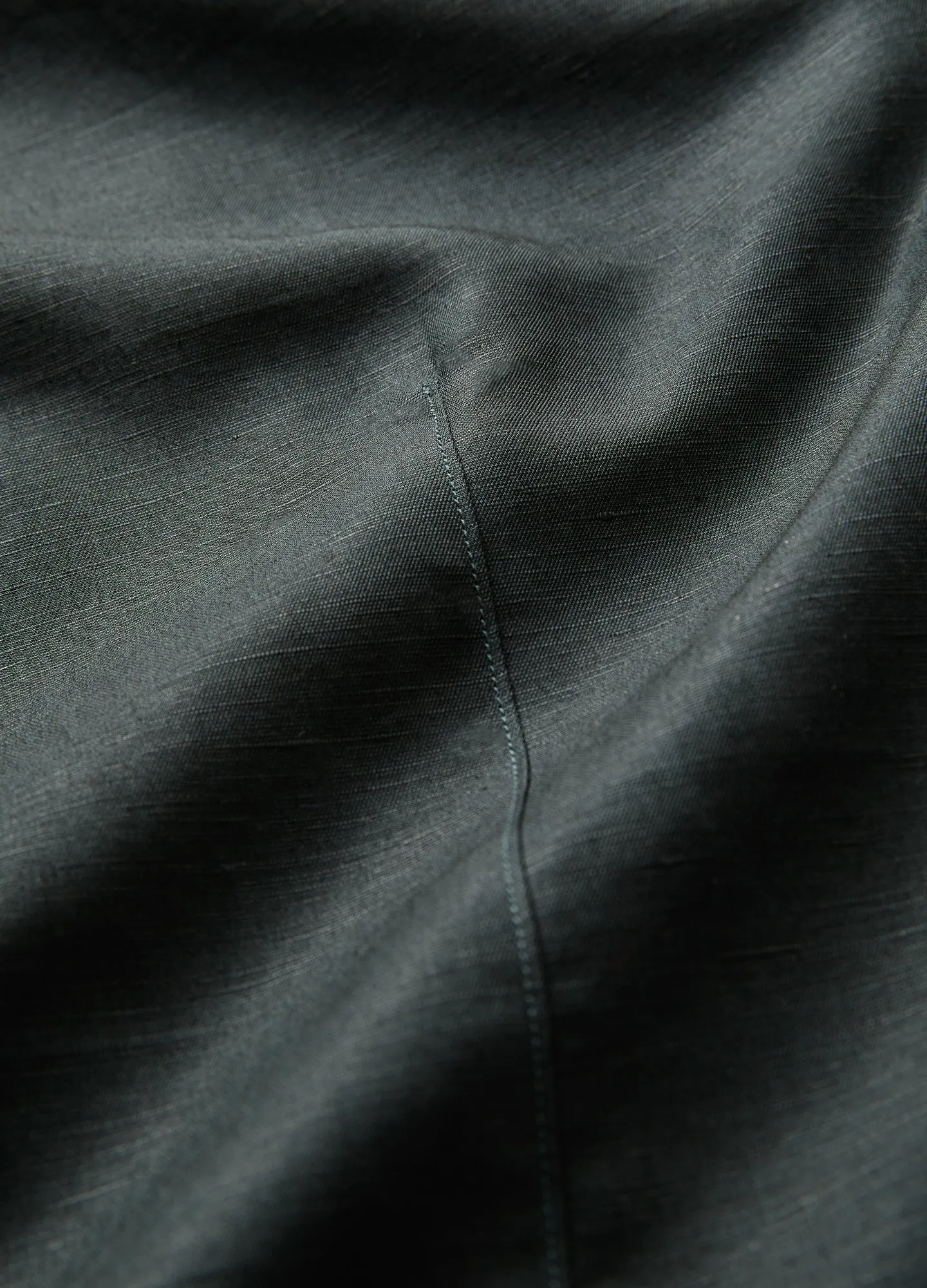 Cotton Linen Shirt Dark Green sold by Calibre product image thumbnail 5