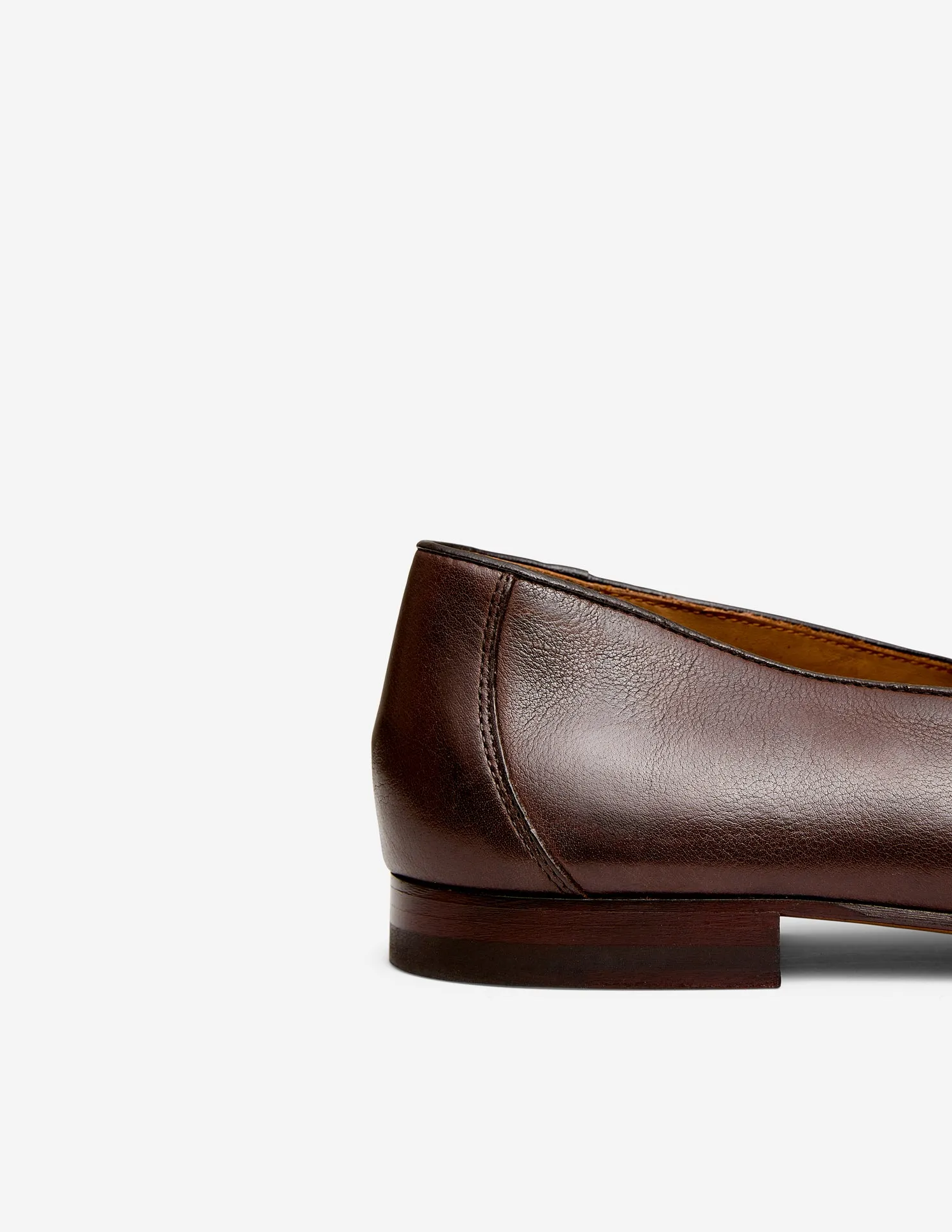 Soft Leather Loafer Chocolate sold by Calibre product image thumbnail 2