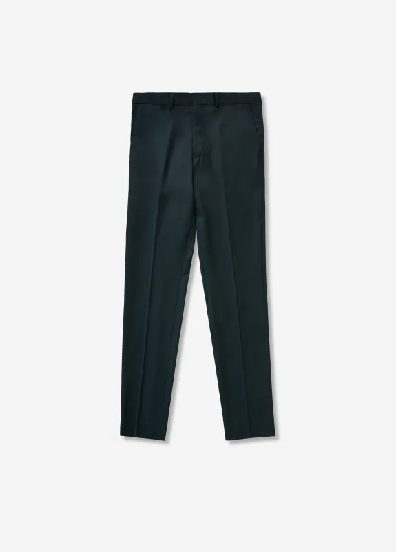 Tonal Twill Suit Pant Dark Green sold by Calibre