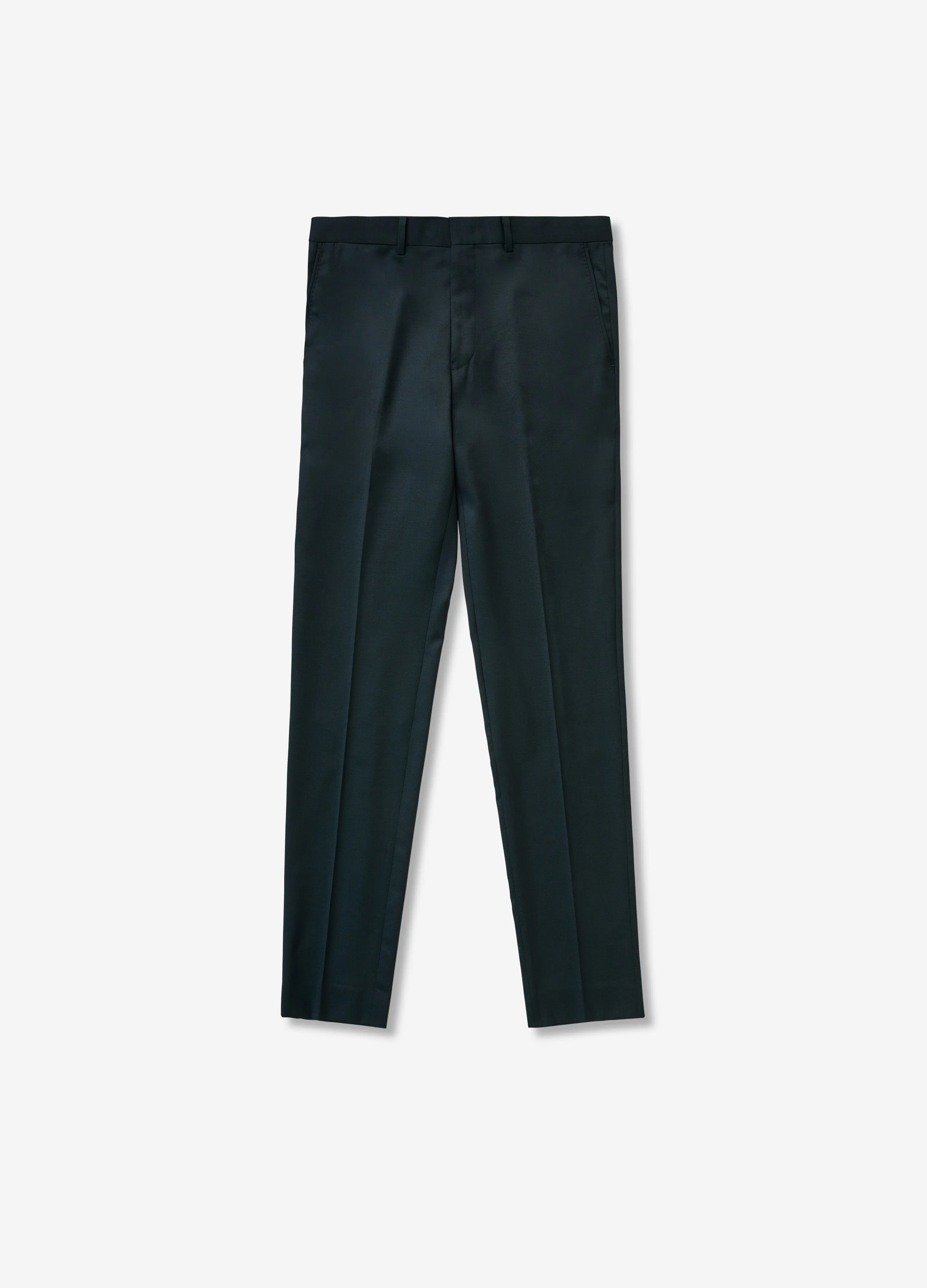 Tonal Twill Suit Pant Dark Green sold by Calibre