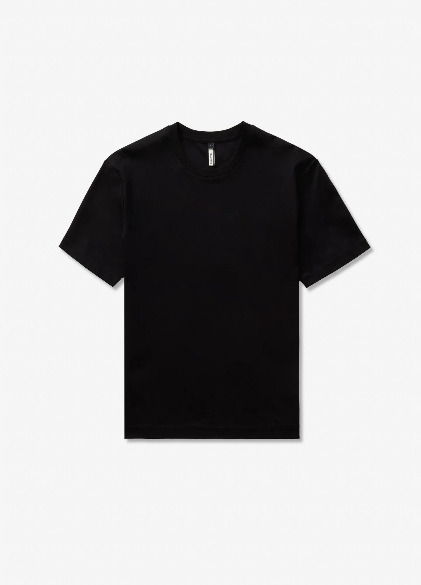 Relaxed Fit Crew Neck T-shirt Black sold by Calibre