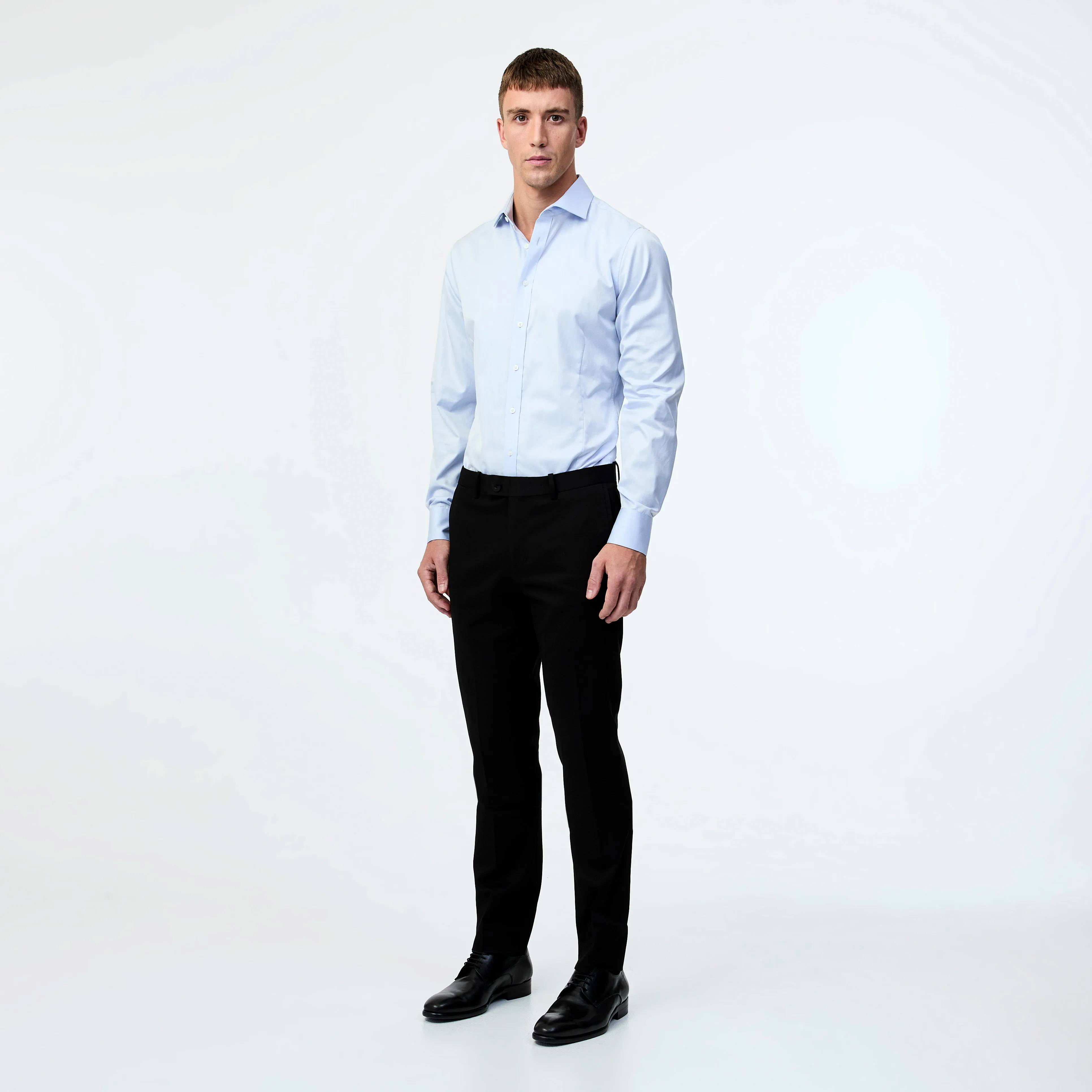 Tailored Fit Signature Twill Shirt Pale Blue sold by Calibre product image thumbnail 2