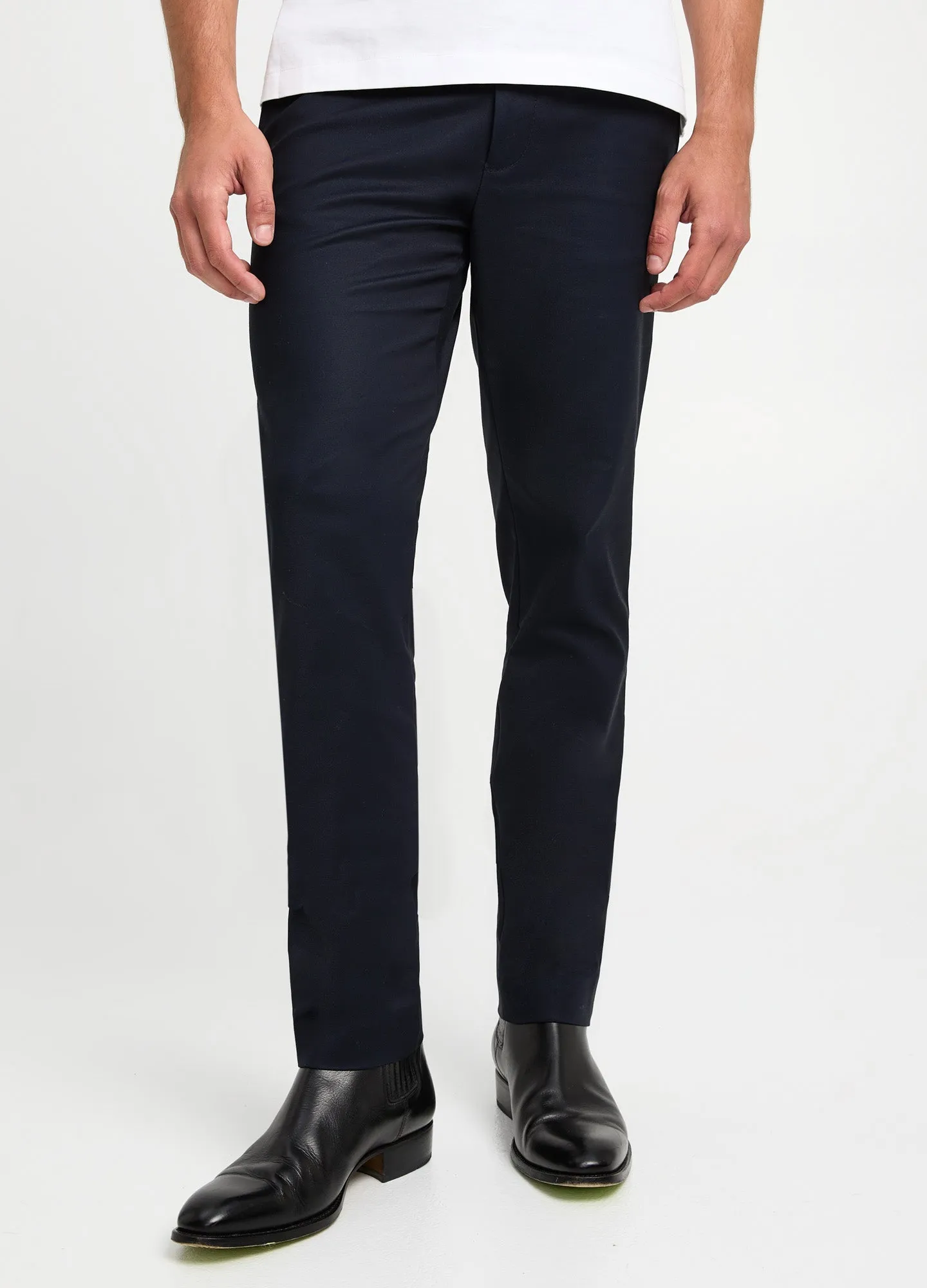 Tech Cotton Stretch Slim Pant Navy sold by Calibre product image thumbnail 3
