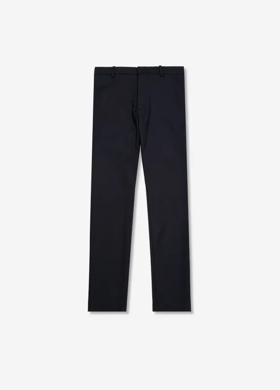 Tech Cotton Stretch Slim Pant Navy sold by Calibre