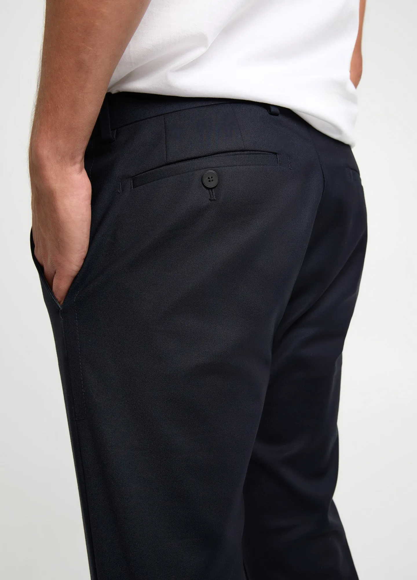 Tech Cotton Stretch Slim Pant Navy sold by Calibre product image thumbnail 5