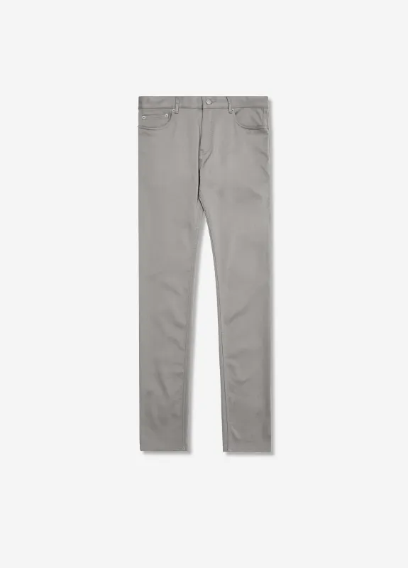 Slim Fit Tech Cotton Stretch Jeans Steel sold by Calibre