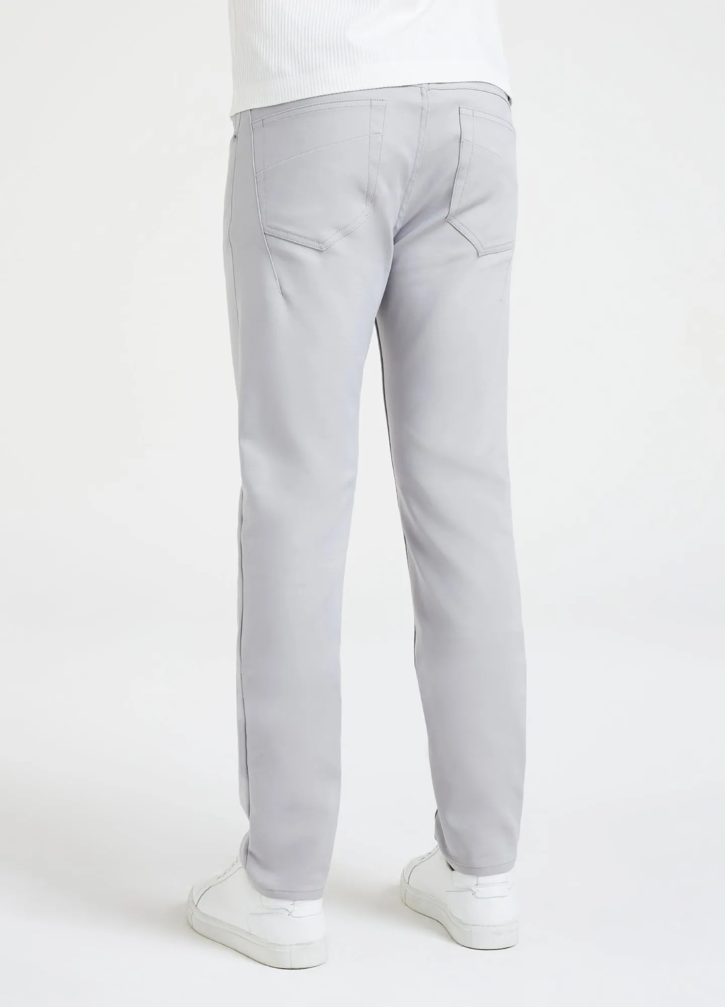 Slim Fit Tech Cotton Stretch Jeans Steel sold by Calibre product image thumbnail 5