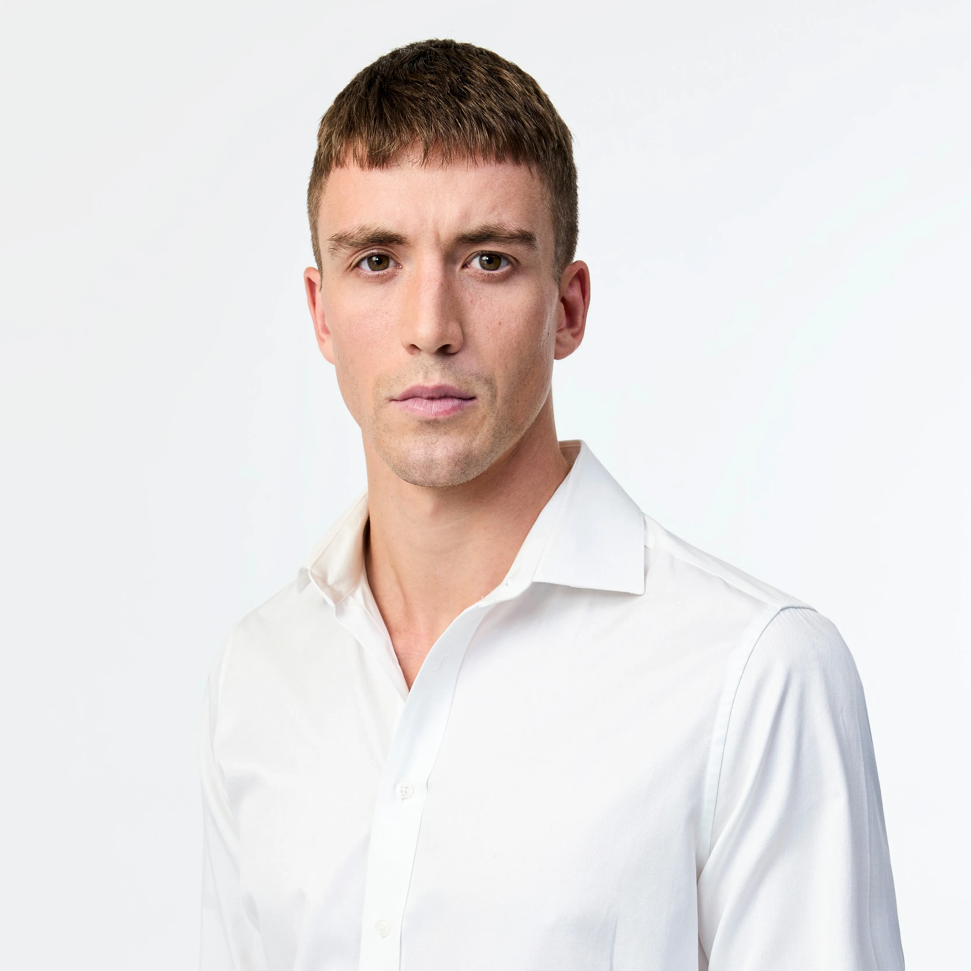 Signature Tailored Twill Shirt White sold by Calibre product image thumbnail 4