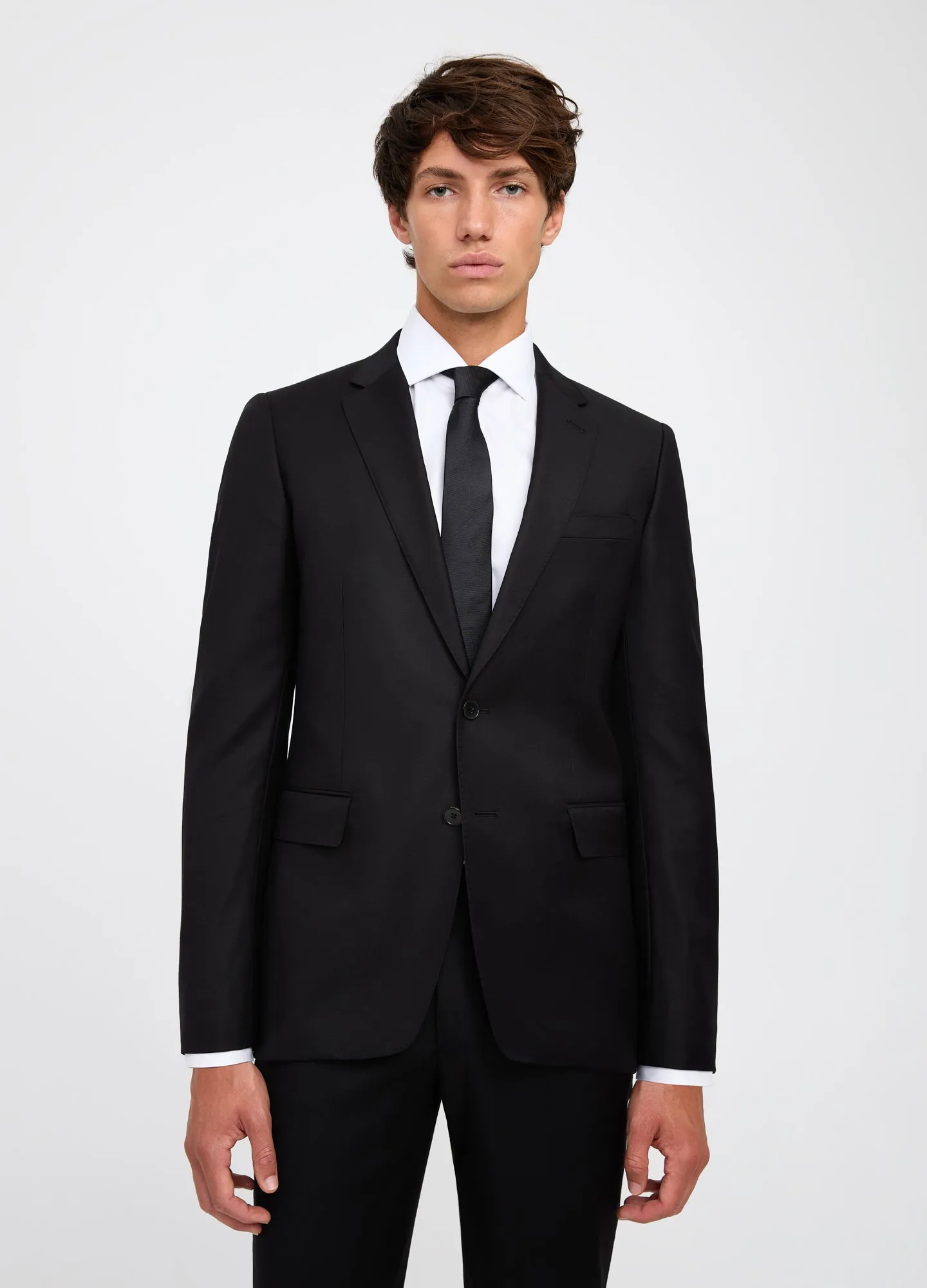 Wool Twill Jacket Black sold by Calibre product image thumbnail 3