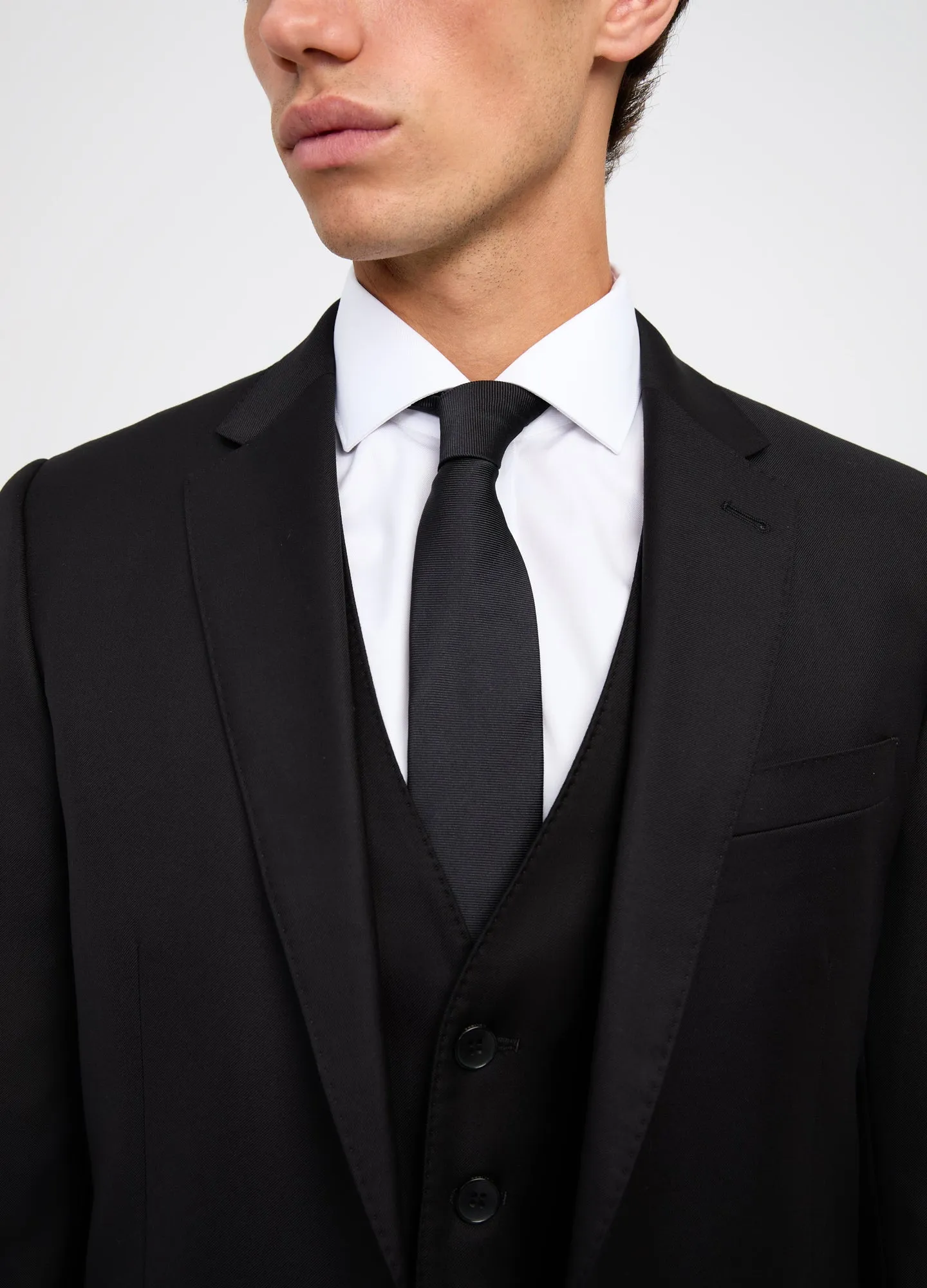 Wool Twill Jacket Black sold by Calibre product image thumbnail 4