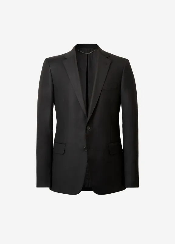 Wool Twill Jacket Black sold by Calibre