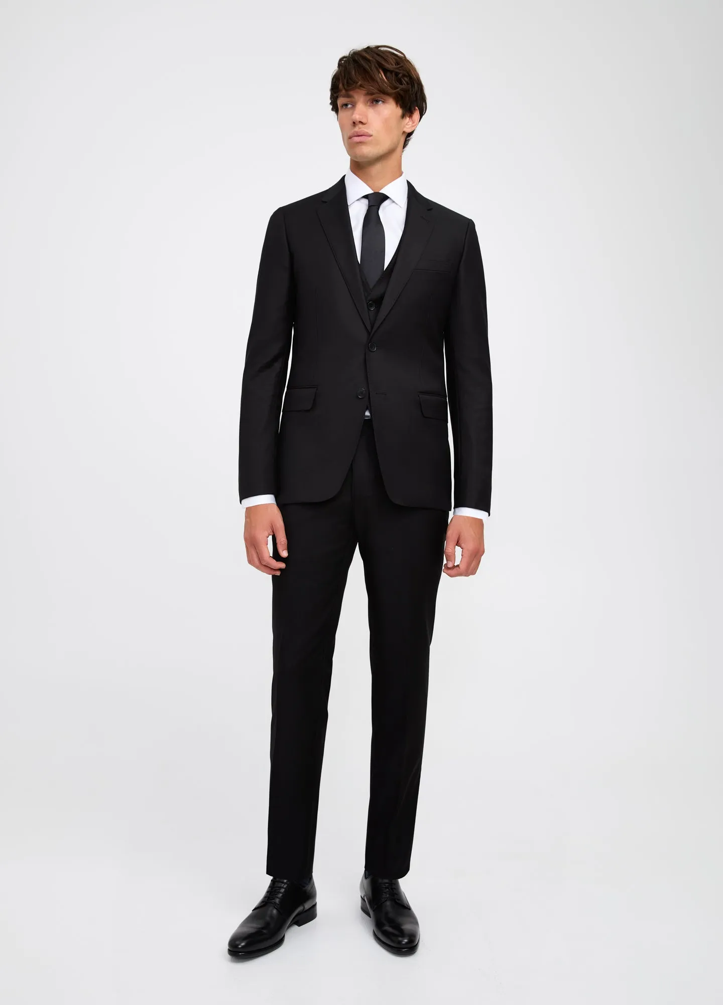 Wool Twill Jacket Black sold by Calibre product image thumbnail 2