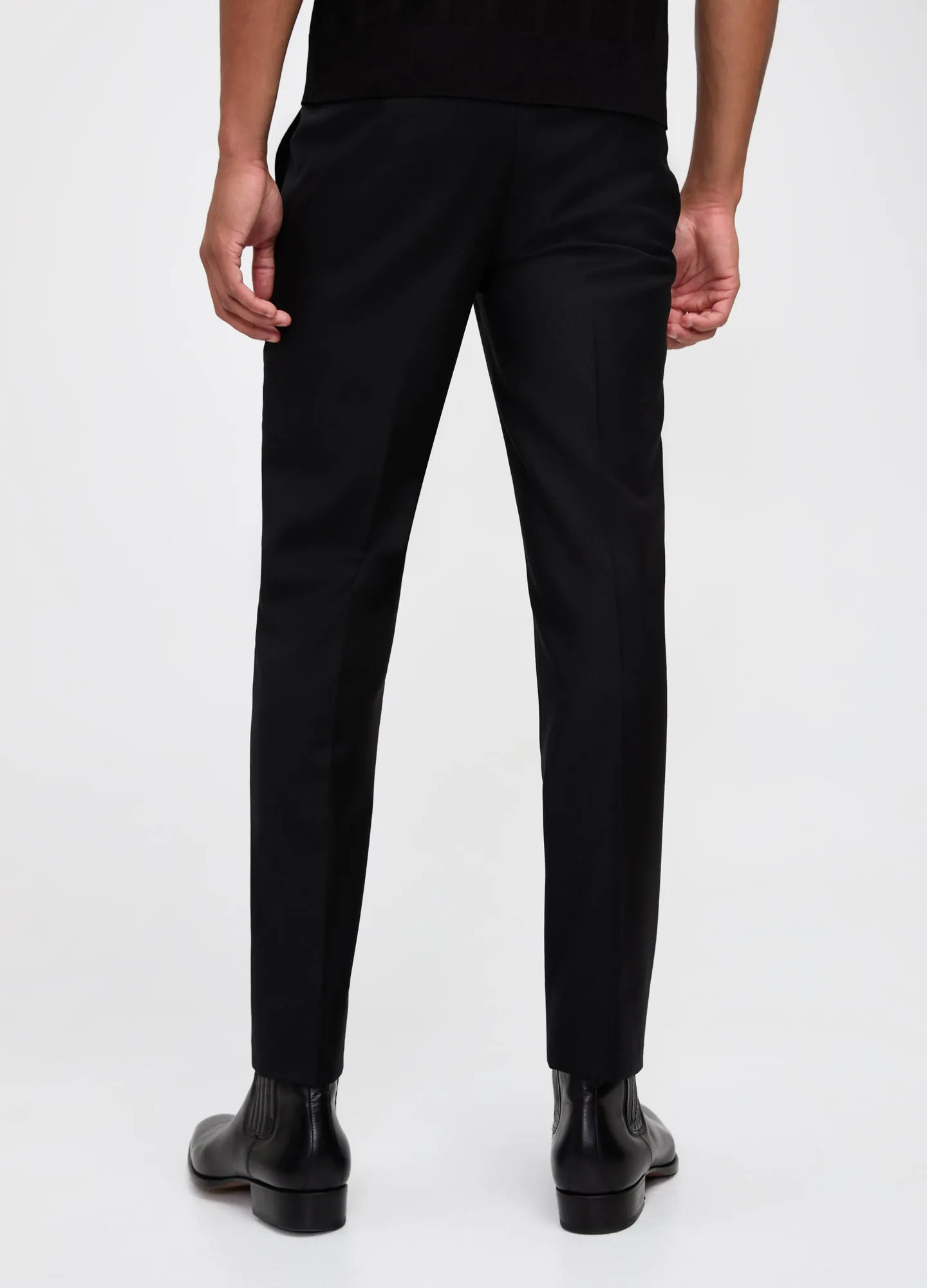 Tech Cotton Stretch Slim Pant Black sold by Calibre product image thumbnail 5