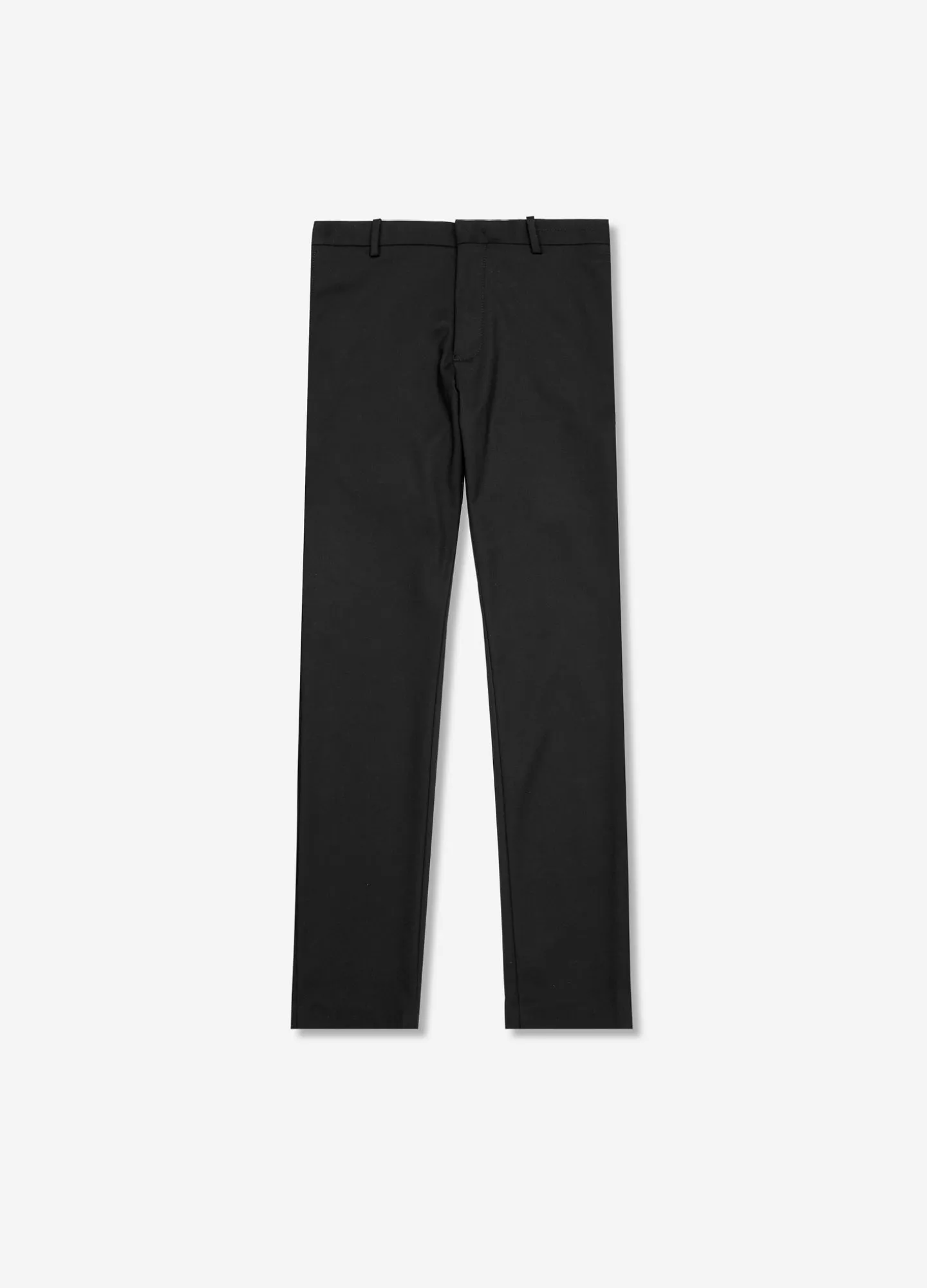 Tech Cotton Stretch Slim Pant Black sold by Calibre