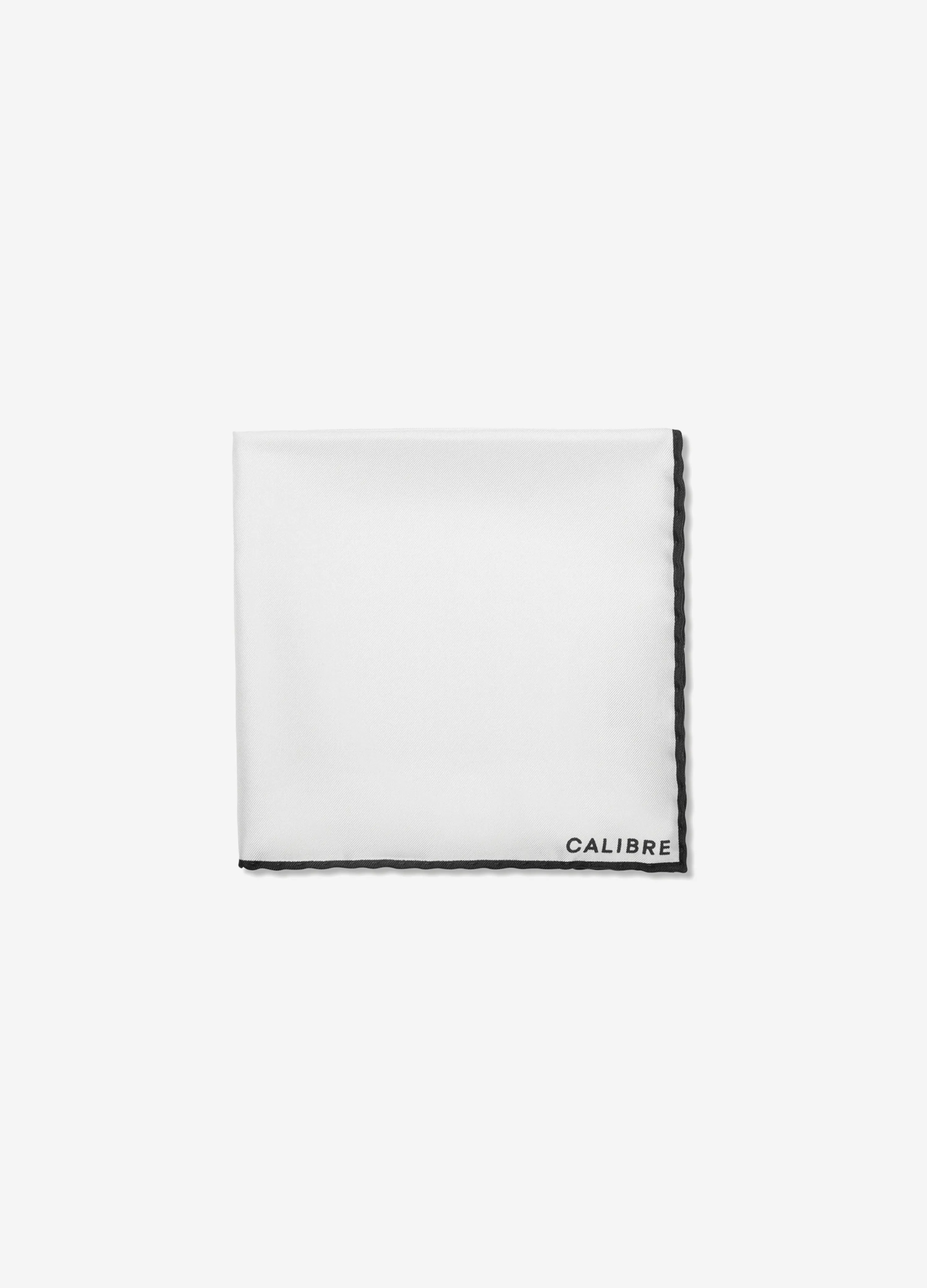 Silk Border Pocket Square Black Combo sold by Calibre product image thumbnail 2