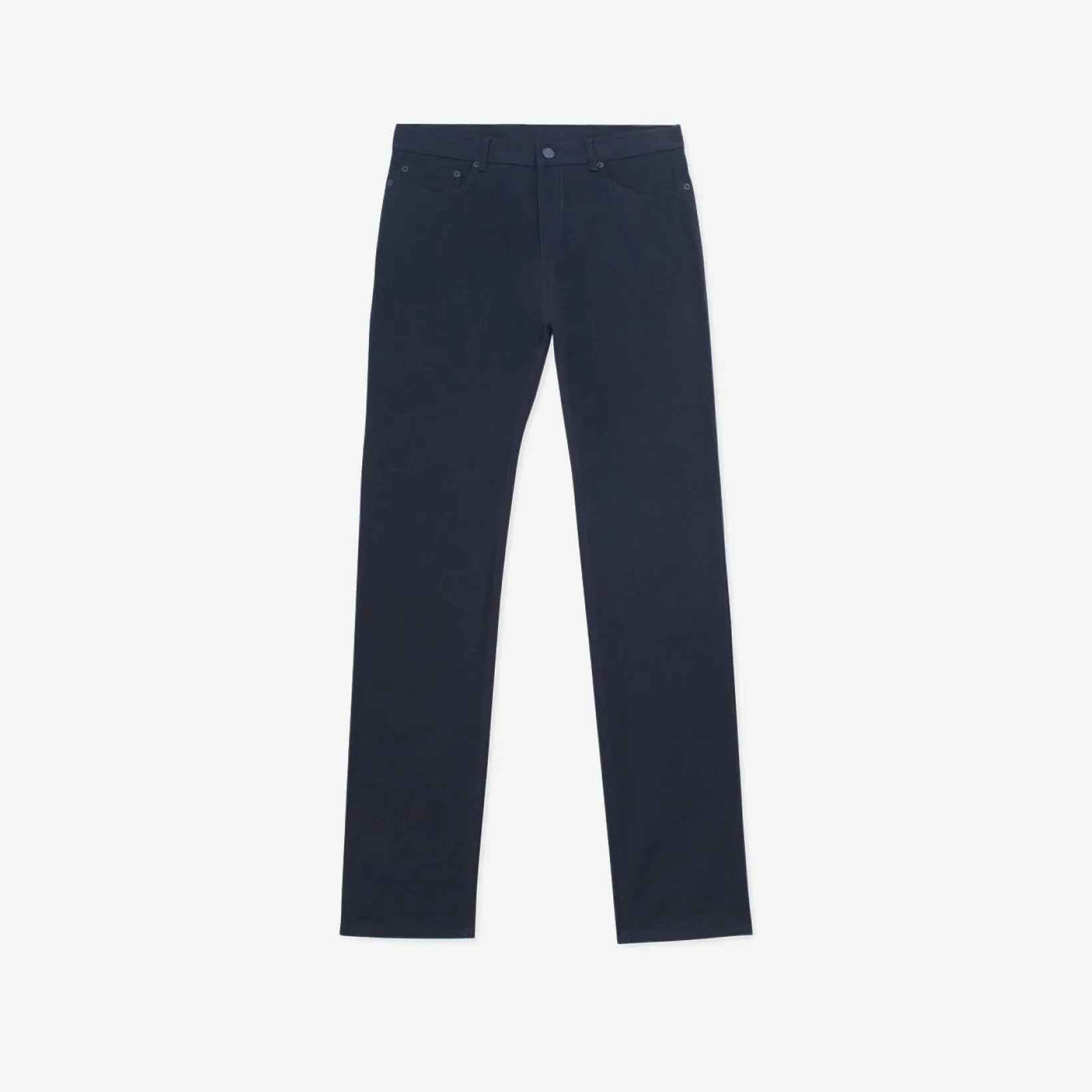 Slim Fit Solid Colour 5 Pocket Jeans Navy sold by Calibre