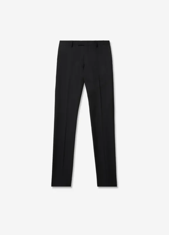 Slim-Fit Pure Wool Evening Pant Black sold by Calibre
