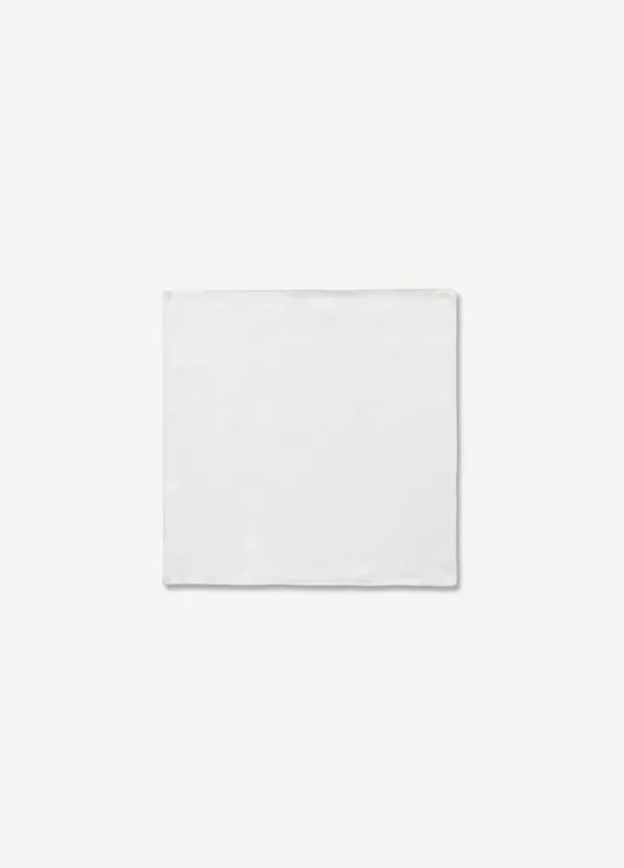 Silk Pocket Square White Combo sold by Calibre