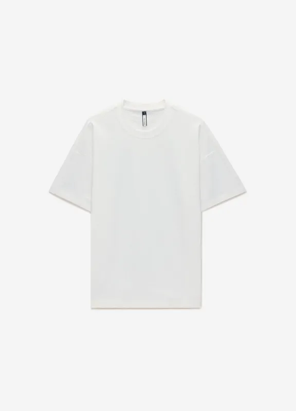 Loose Fit Crepe T-shirt White sold by Calibre