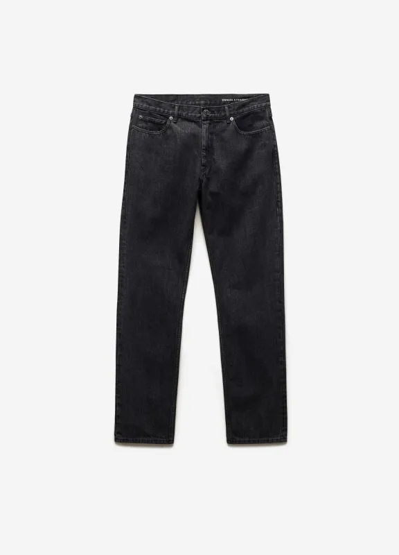 Straight Leg Denim Jeans Black sold by Calibre