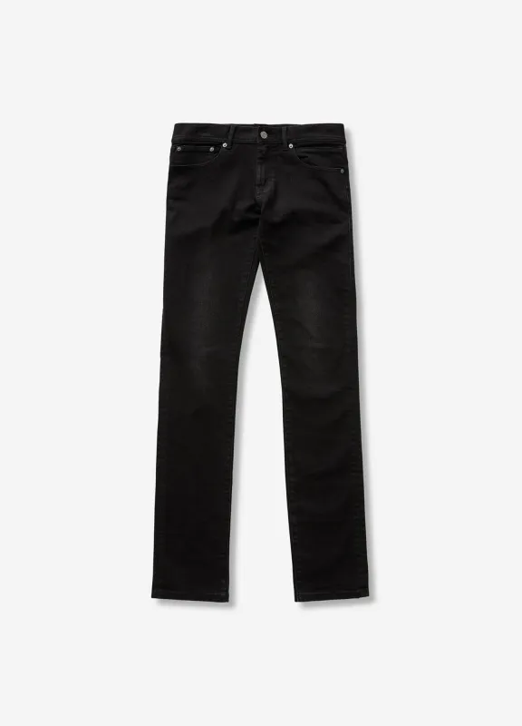 Skinny Fit Washed Denim Jeans Black sold by Calibre