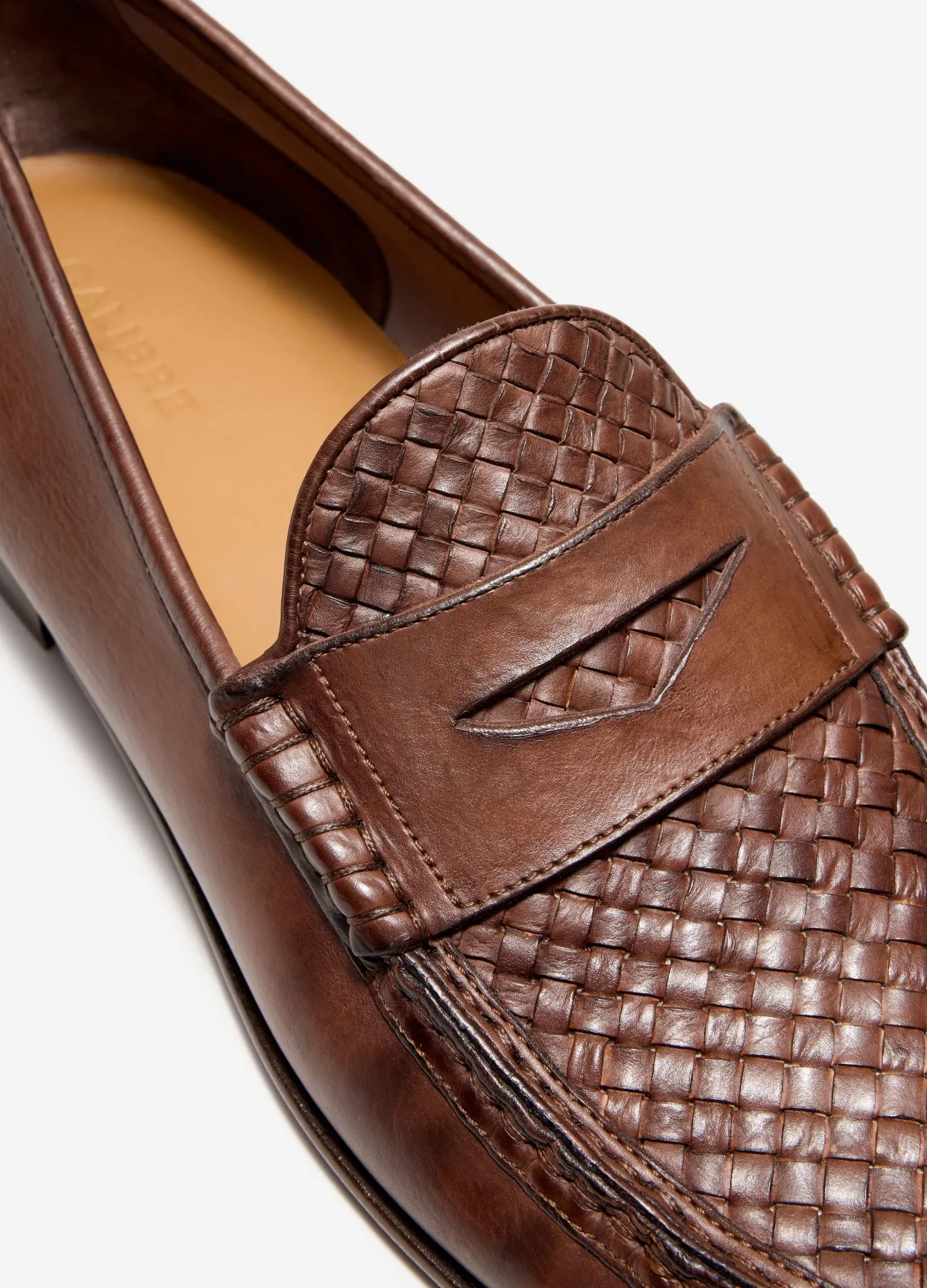 Woven Insert Loafer Tan sold by Calibre product image thumbnail 4