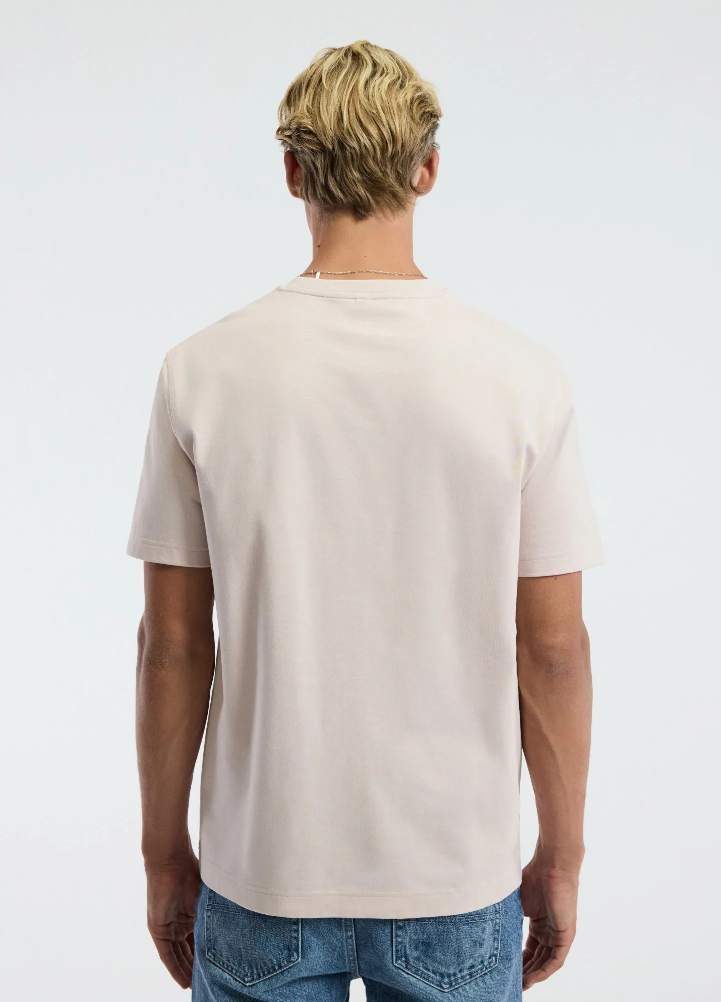 Relaxed Crew T-shirt Shell Pink sold by Calibre product image thumbnail 5