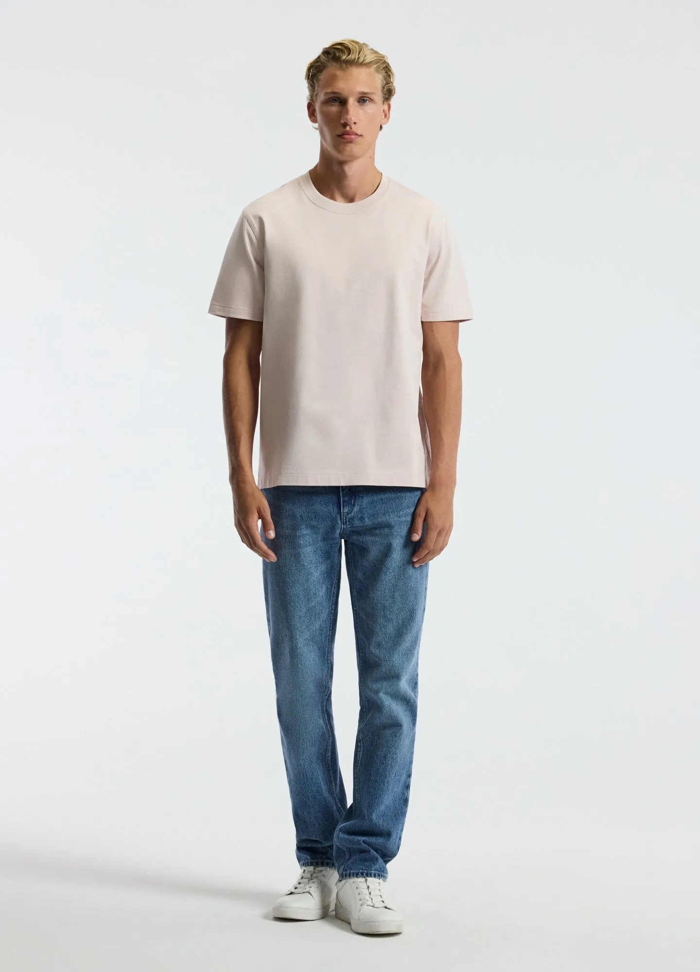 Relaxed Crew T-shirt Shell Pink sold by Calibre product image thumbnail 2