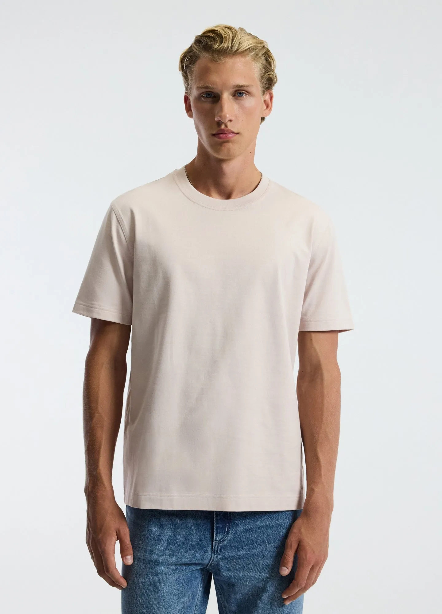 Relaxed Crew T-shirt Shell Pink sold by Calibre product image thumbnail 3