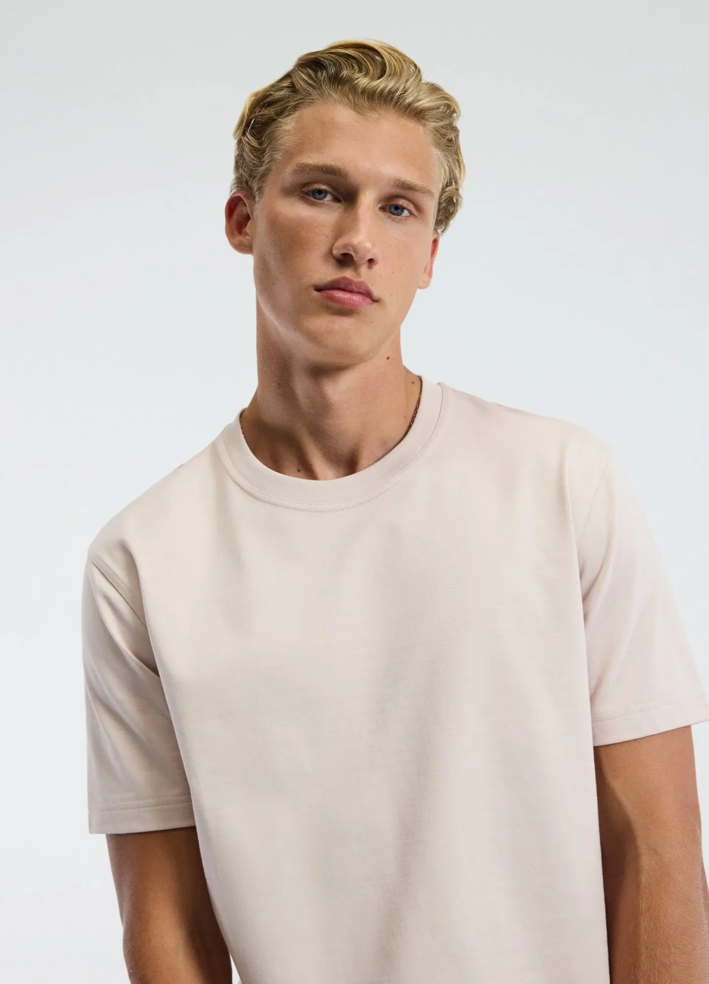 Relaxed Crew T-shirt Shell Pink sold by Calibre product image thumbnail 4